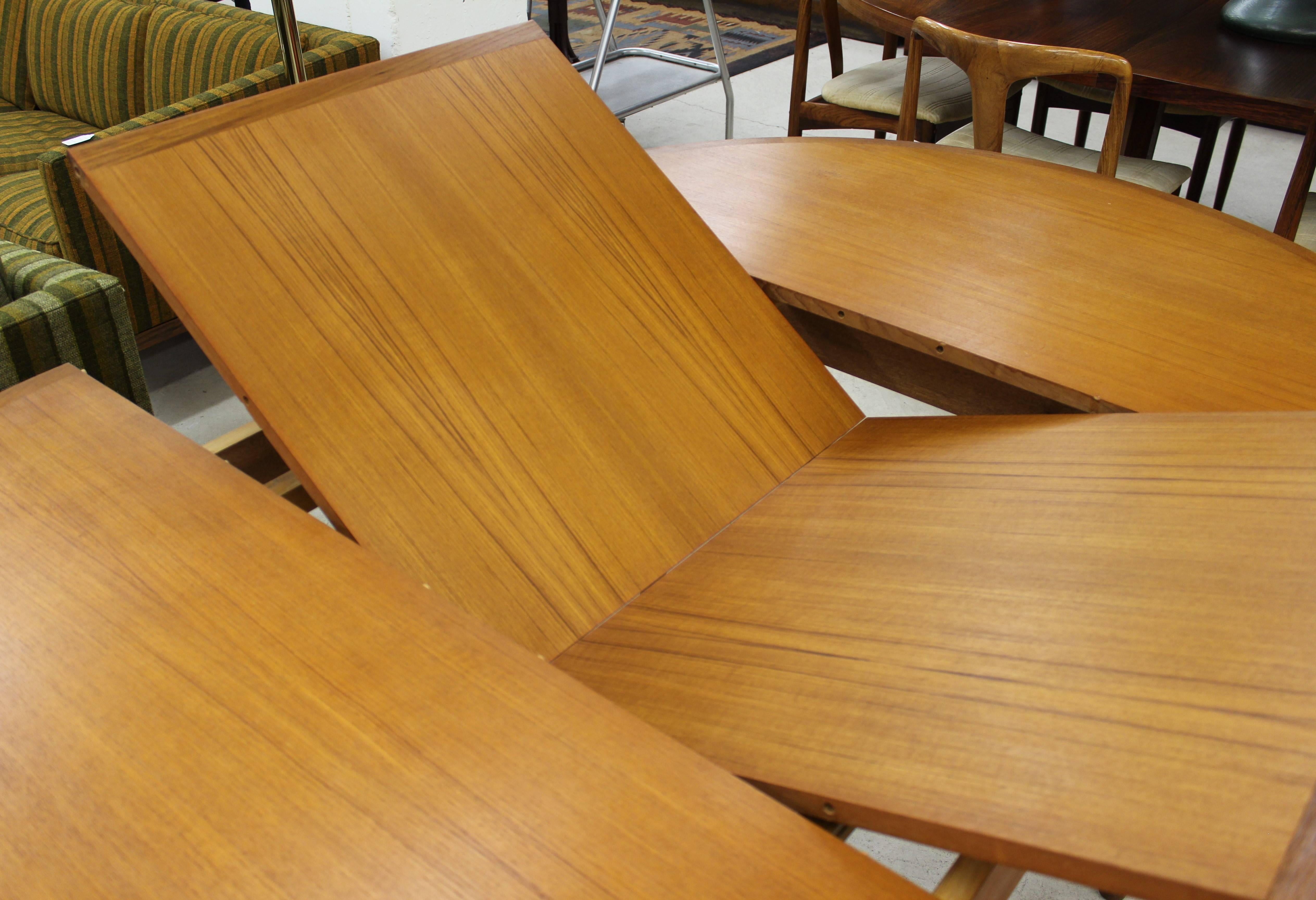 Scandinavian Modern Danish Teak Dining Table by N & R Mobler