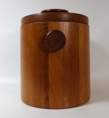 Danish Teak Ice Bucket by Luthje