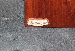 Maurice Chalvignac Art Pottery and Teak Wall Plaques