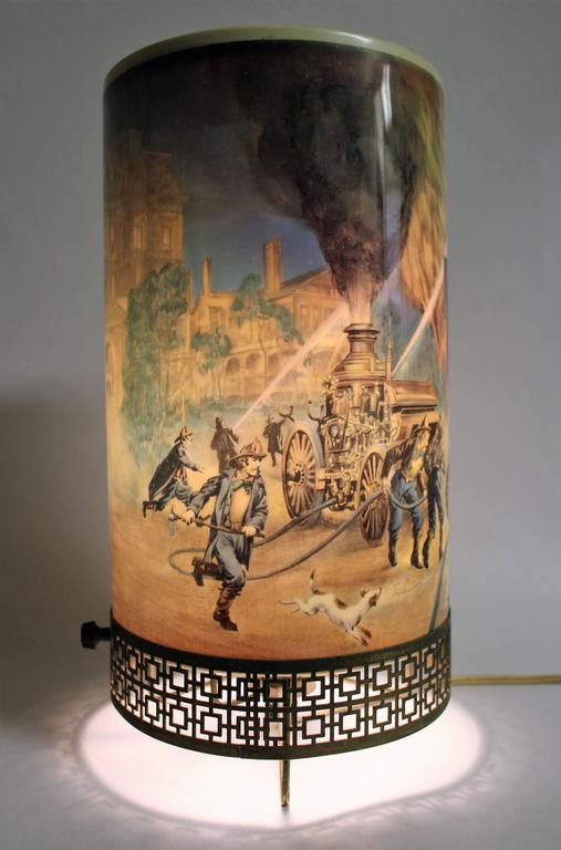 Fireman Motion Lamp by LA Goodman at 1stDibs | motion lamps for sale,  vintage motion lamps for sale, econolite motion lamp