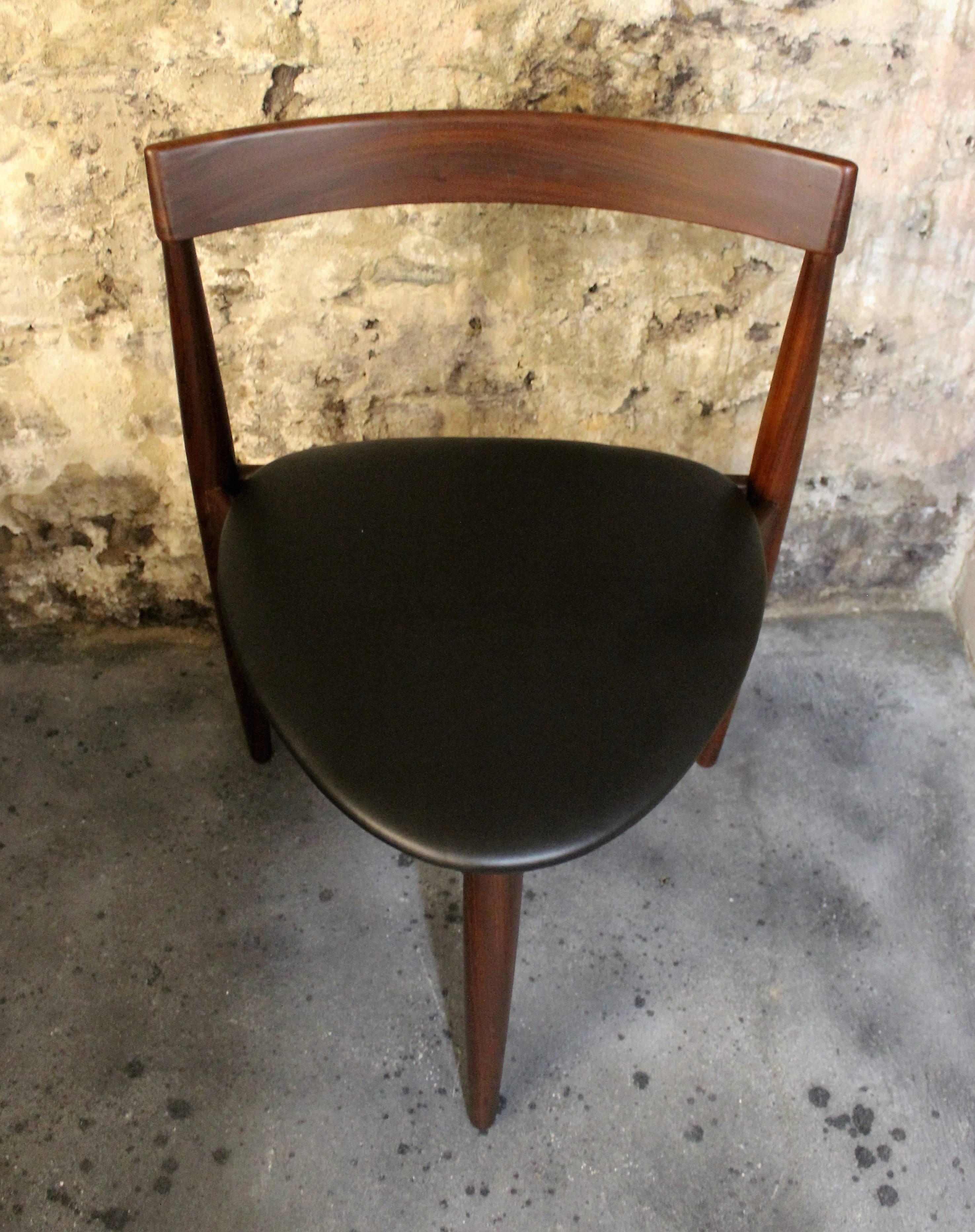 Scandinavian Modern Hans Olsen Teak Roundette Dining Room Set for Frem Rojle, Danish Modern