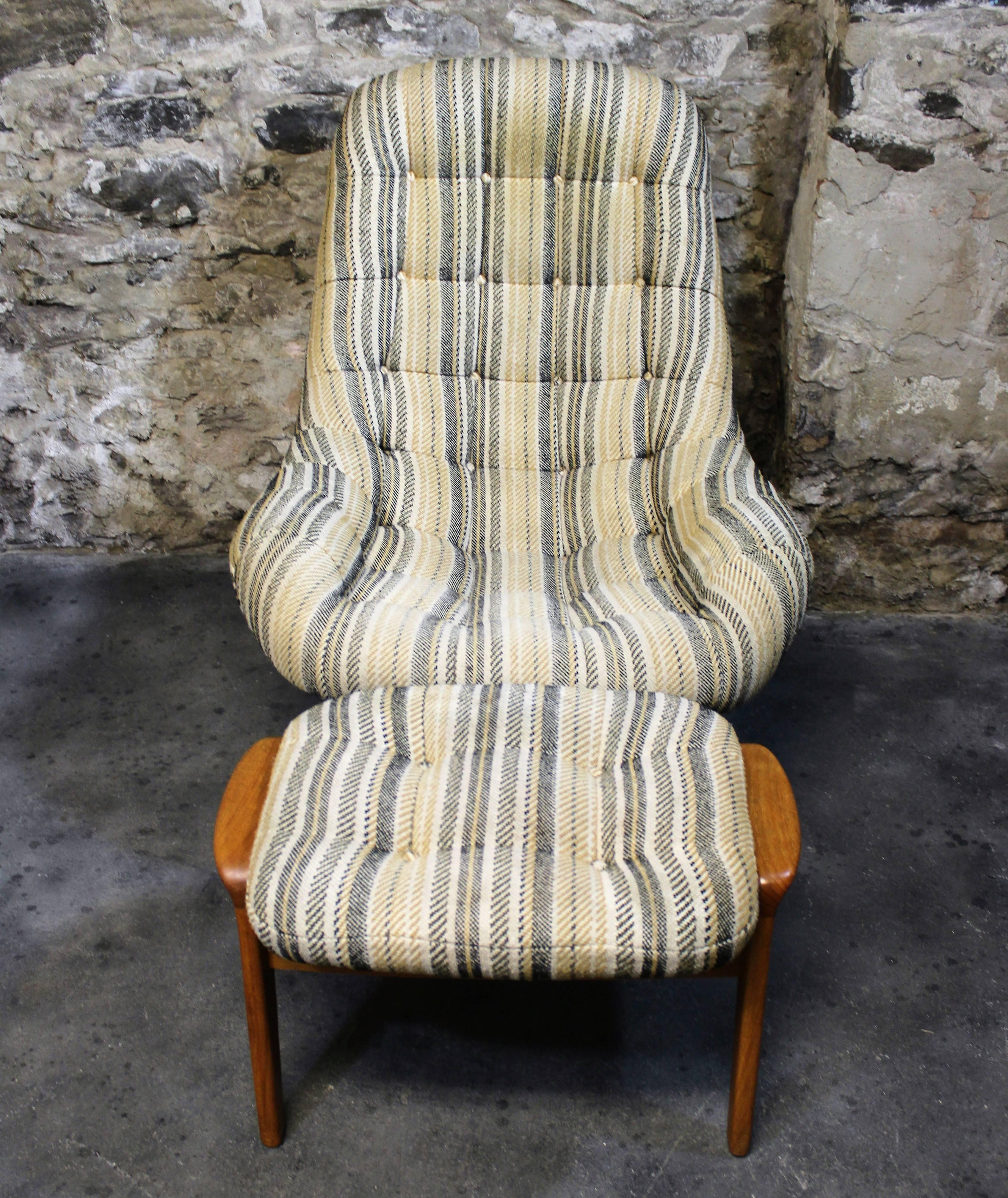 r huber scoop chair