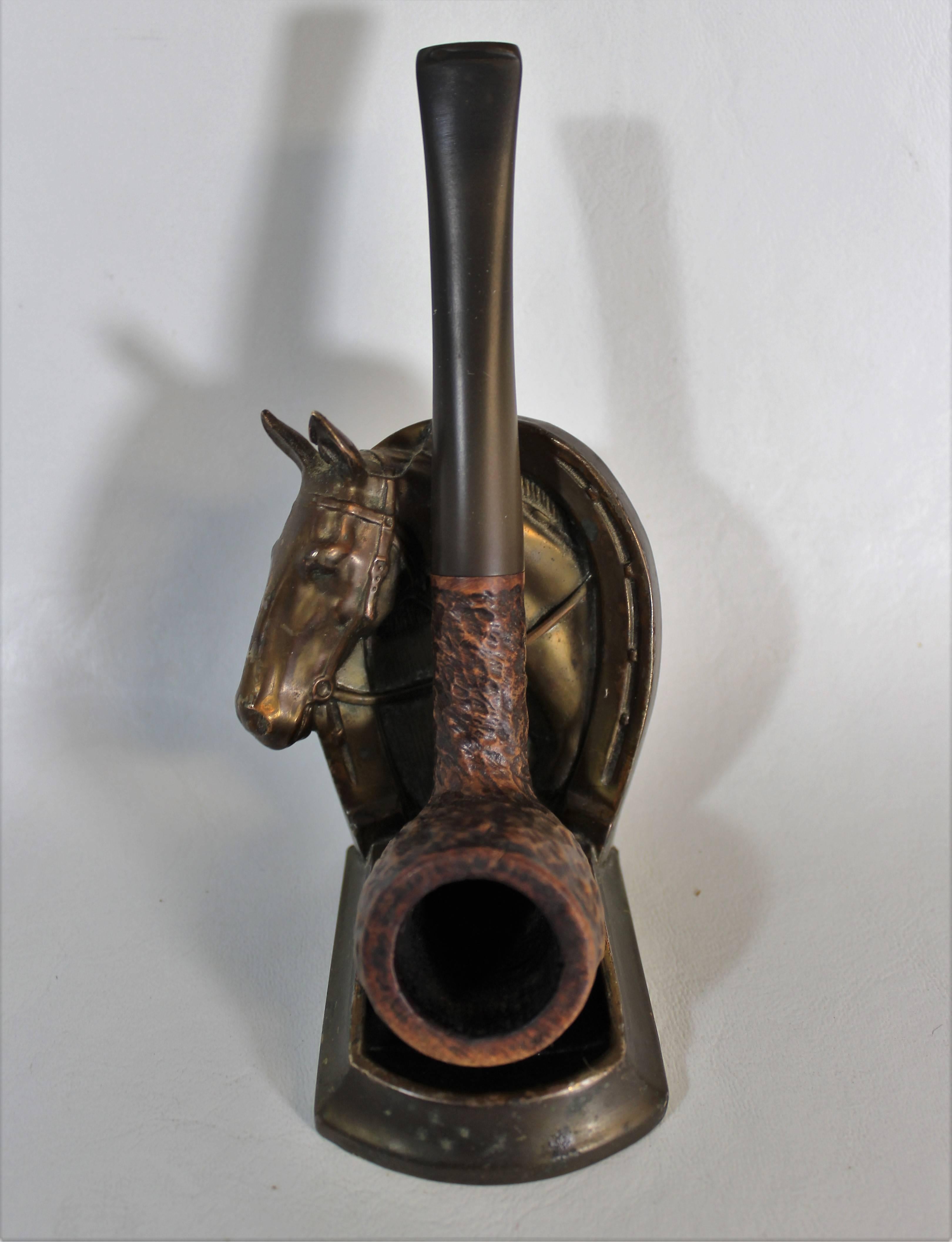 vintage tobacco pipe holder