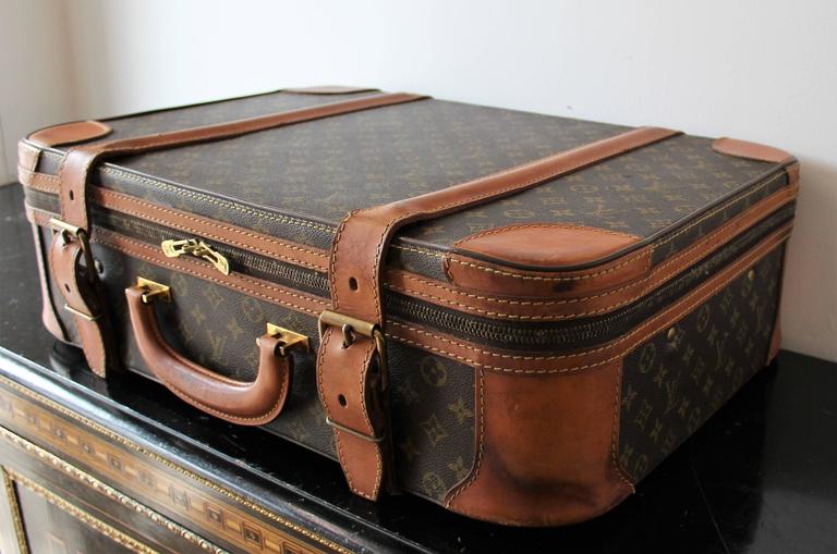 Louis Vuitton Monogram Holdall Luggage Bag or Suitcase For Sale at 1stDibs