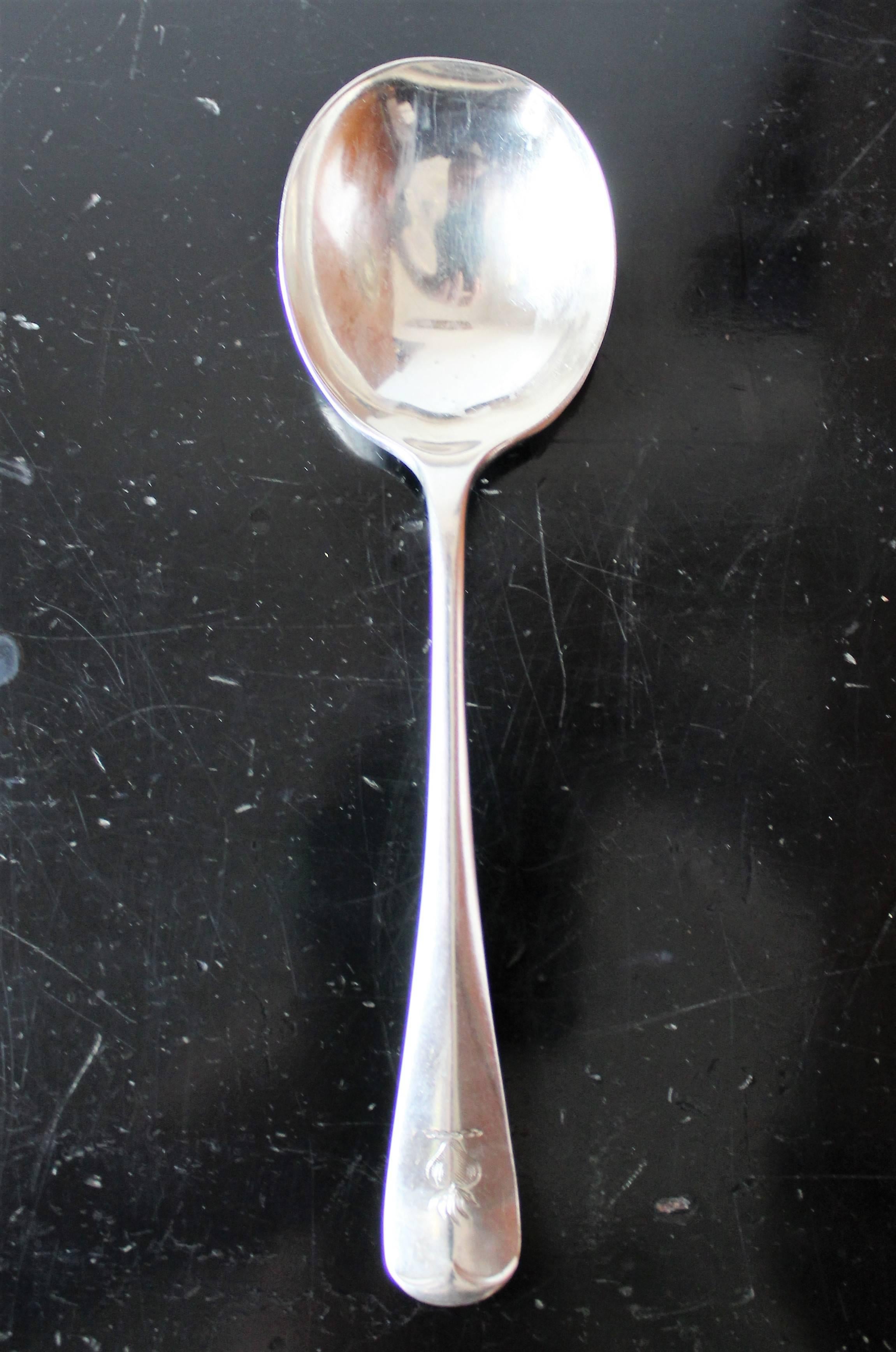 Walker & Hall Sterling Silver 12 Place Setting Silverware Set 2