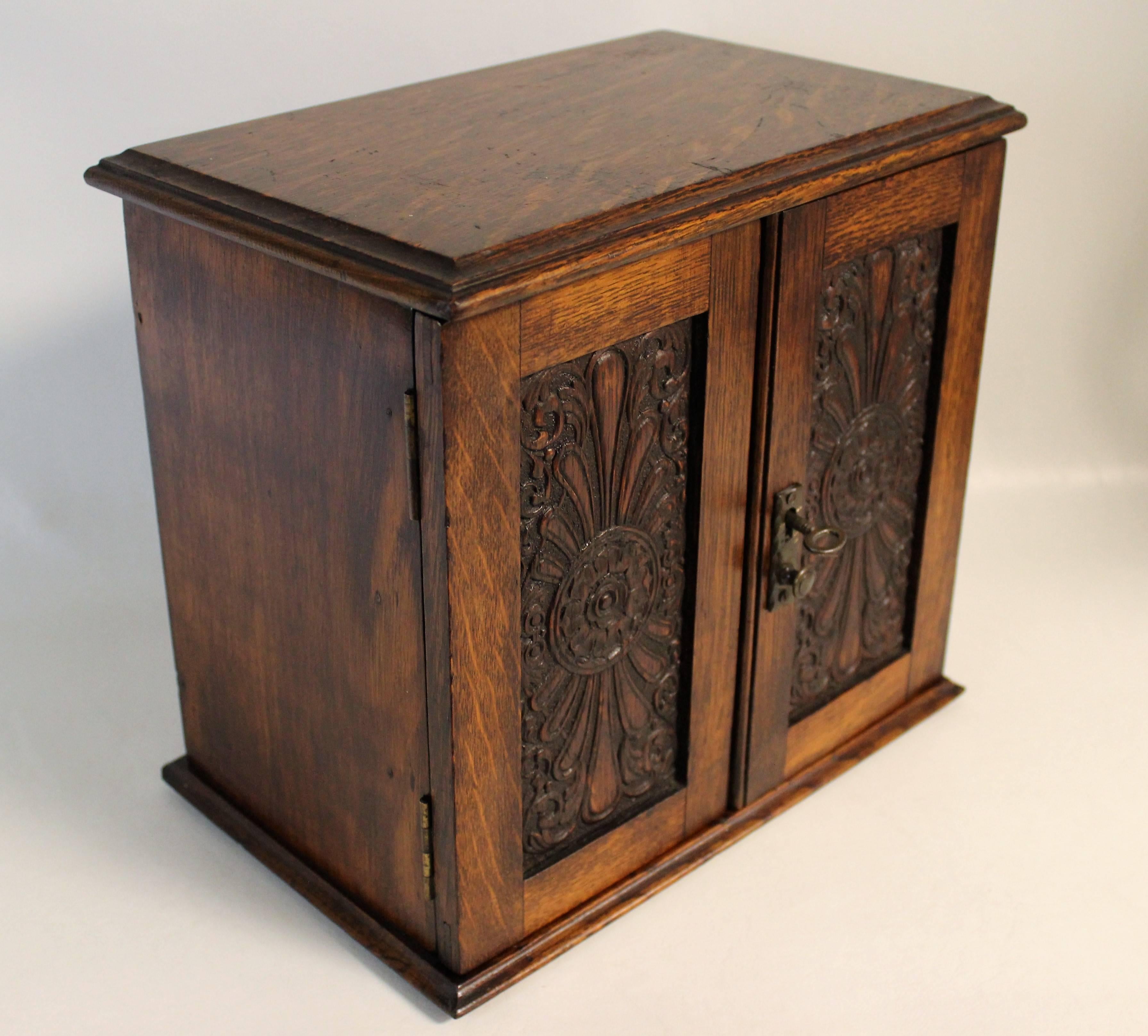 antique smoking cabinet for sale