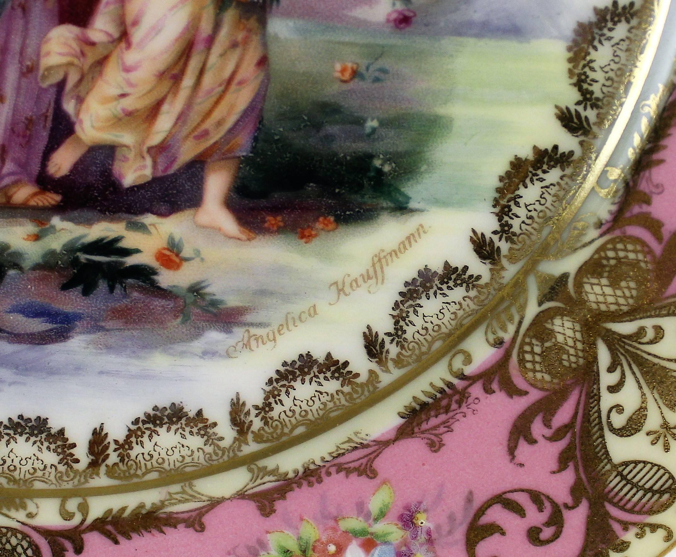 angelica kauffman plates