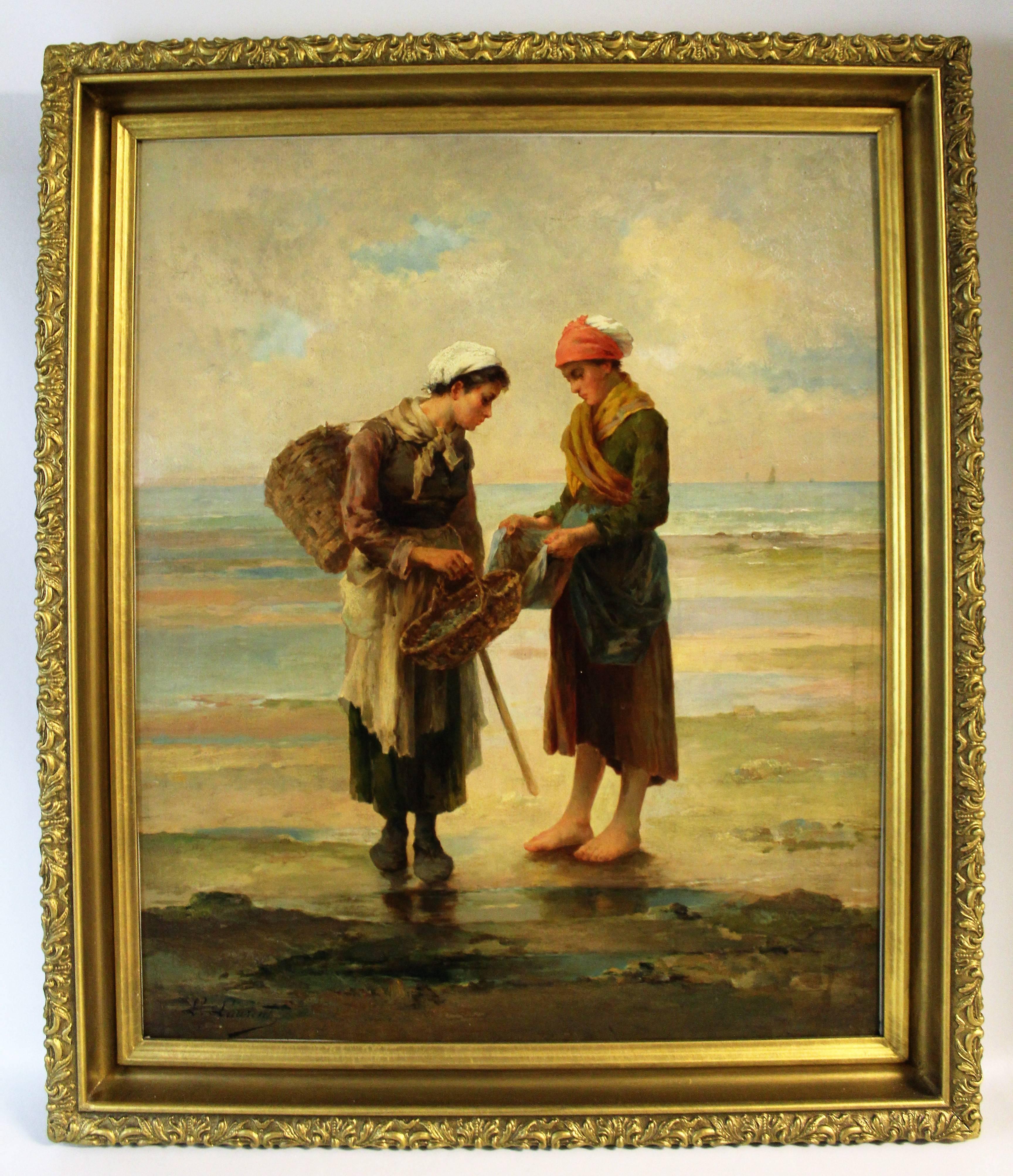 Der französische Maler und Illustrator Lucien Laurent-Gsell wurde am 19. November 1860 in Paris geboren und starb 1944.

Sein Vater Gaspard ist bekannt für seine Glasfenster (Eglise de l'Isle-Adam) und die Qualität seiner Restaurierungen. Der Name