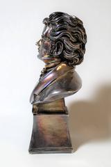 Silver Sculpture of Austrian Composer Franz Schubert