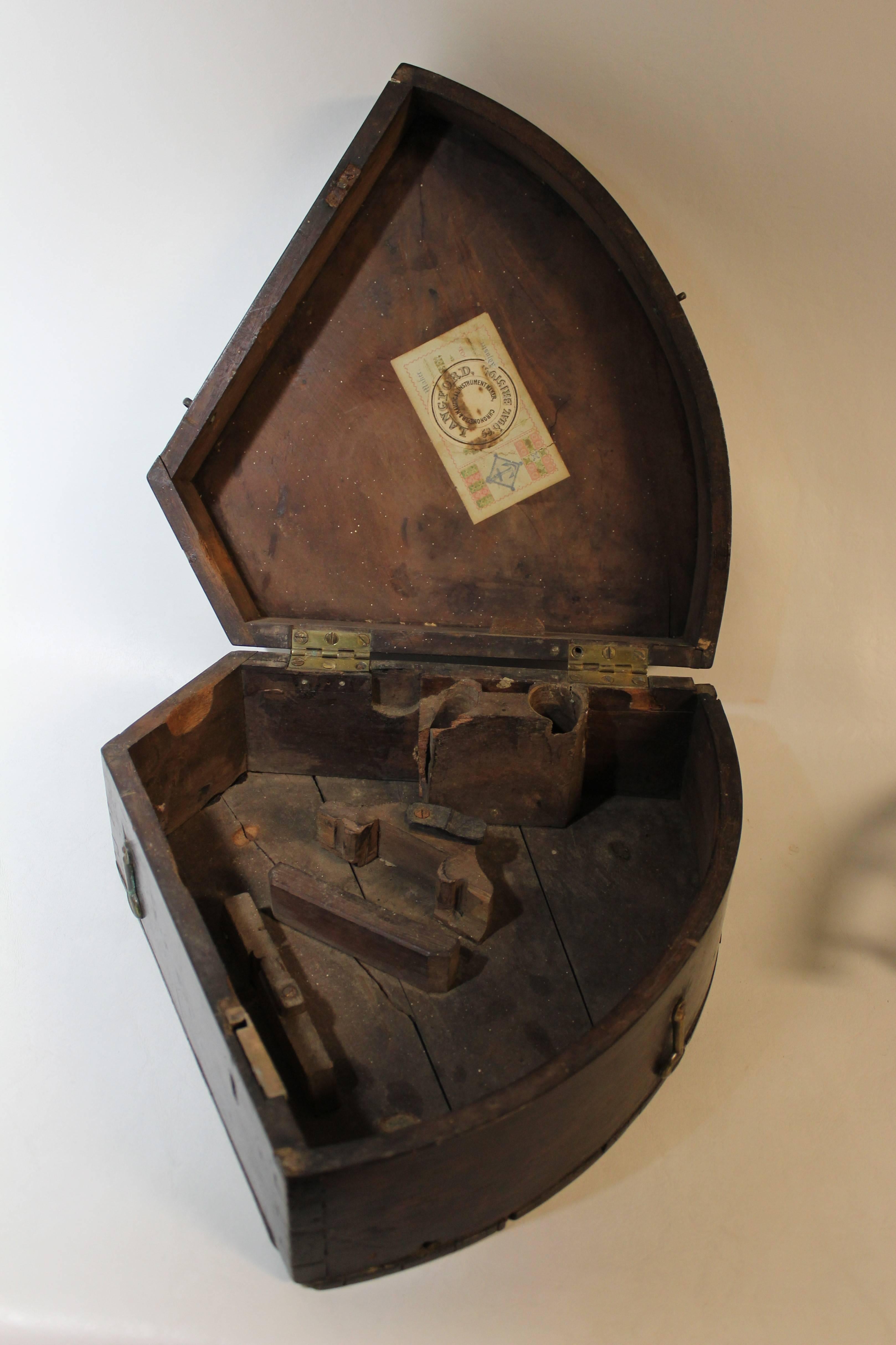 19th Century Nautical Sextant in Box 5