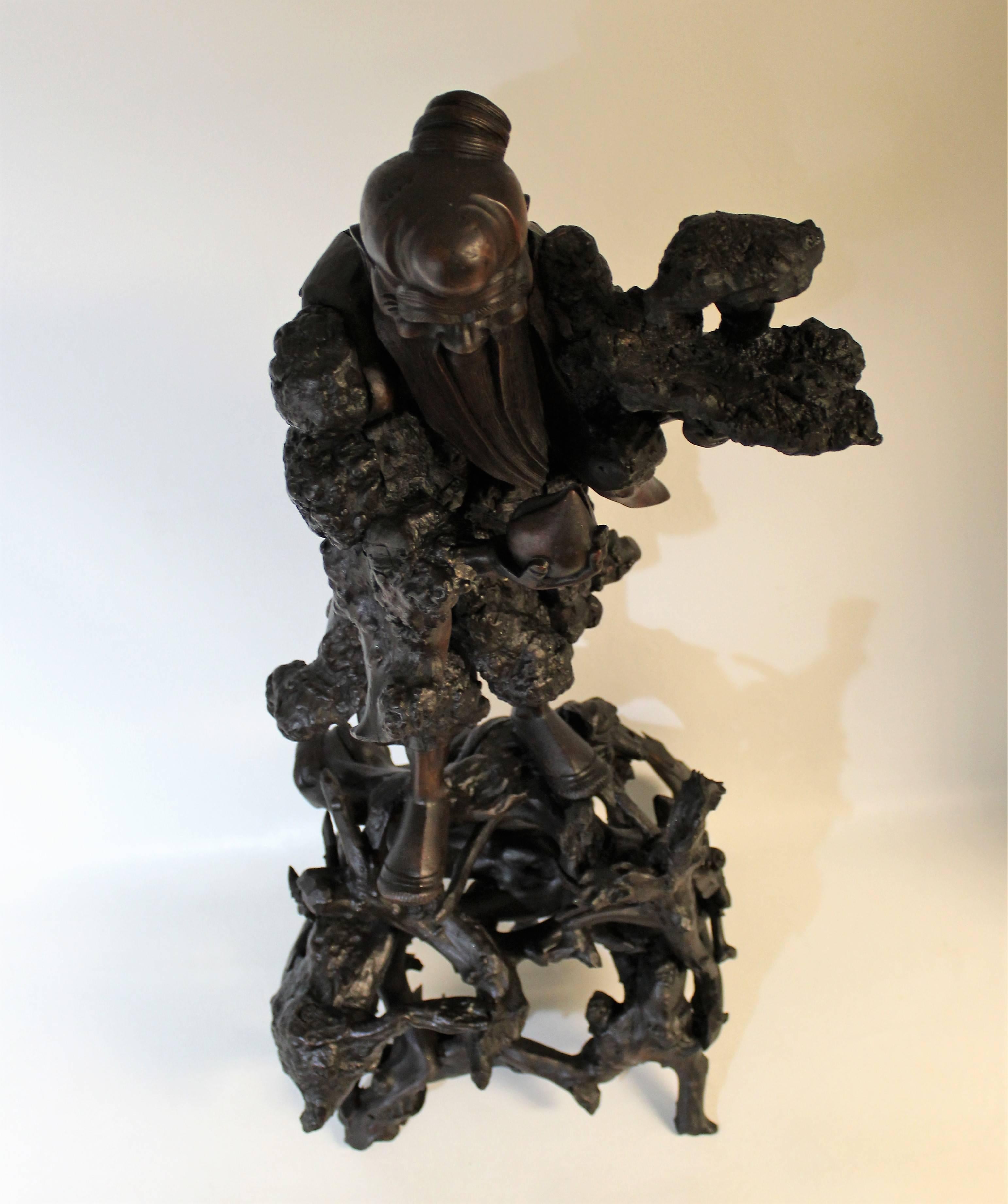 Early 20th Century Japanese Root Carving 2