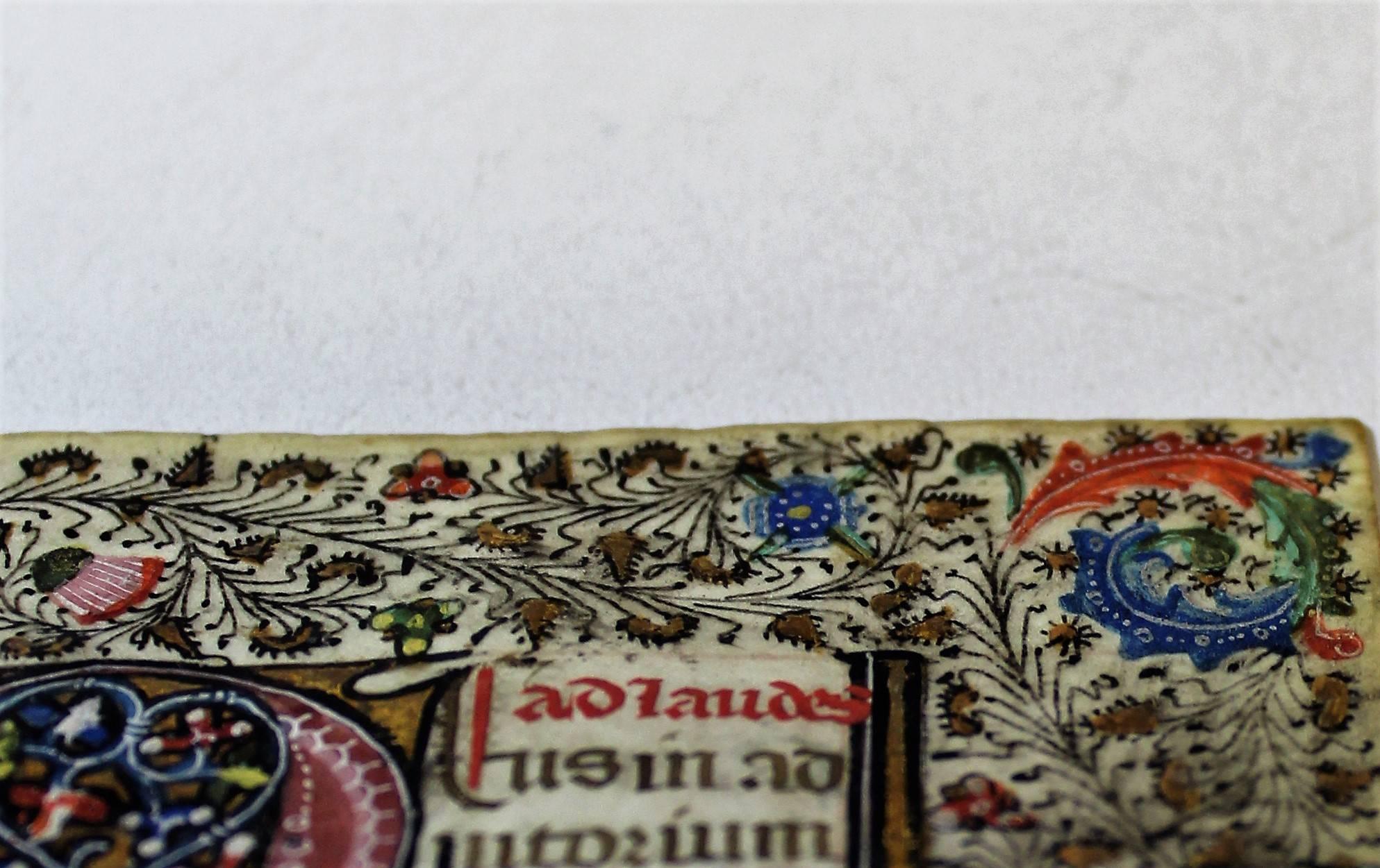 medieval miniature paintings