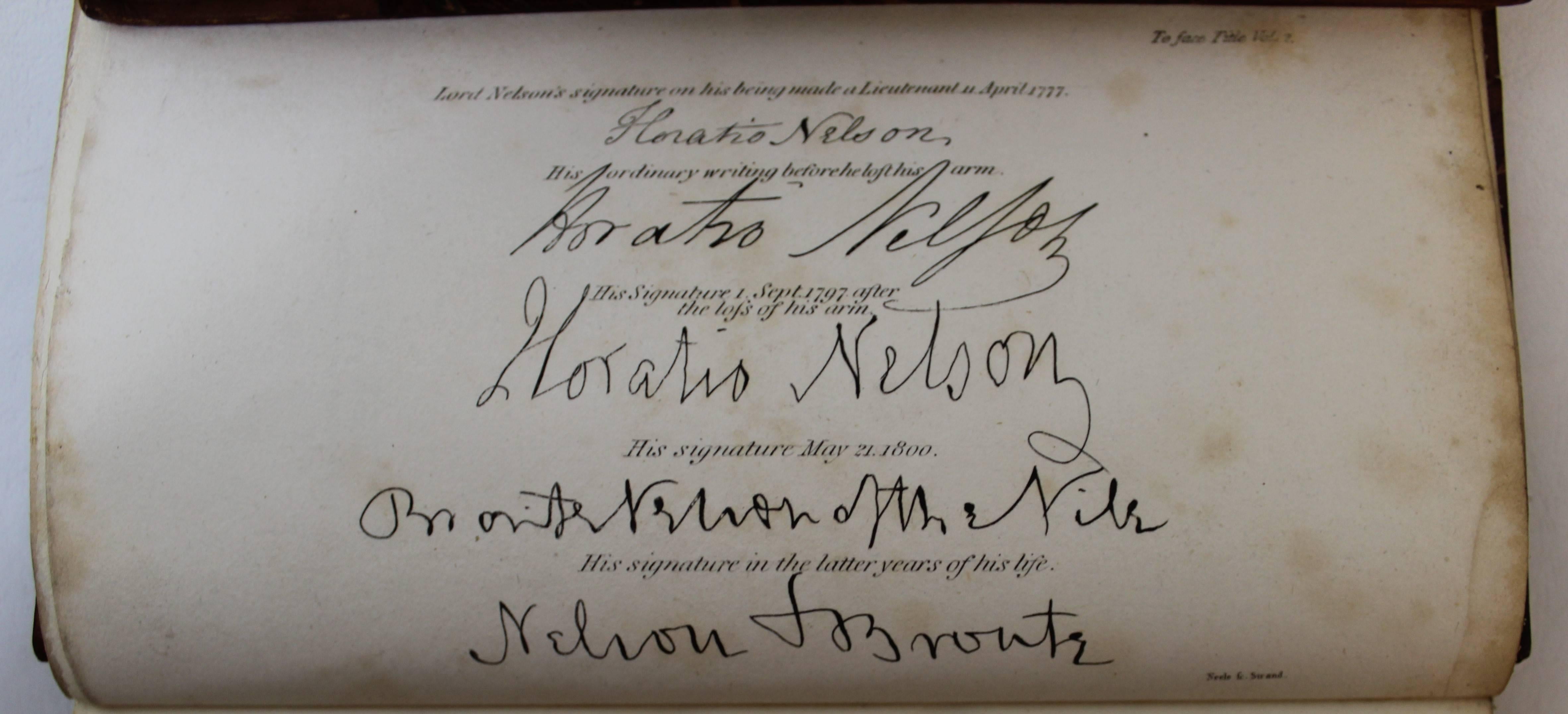 Livres « The Life of Nelson » (La vie de Nelson) de Robert Southey, première édition en vente 1
