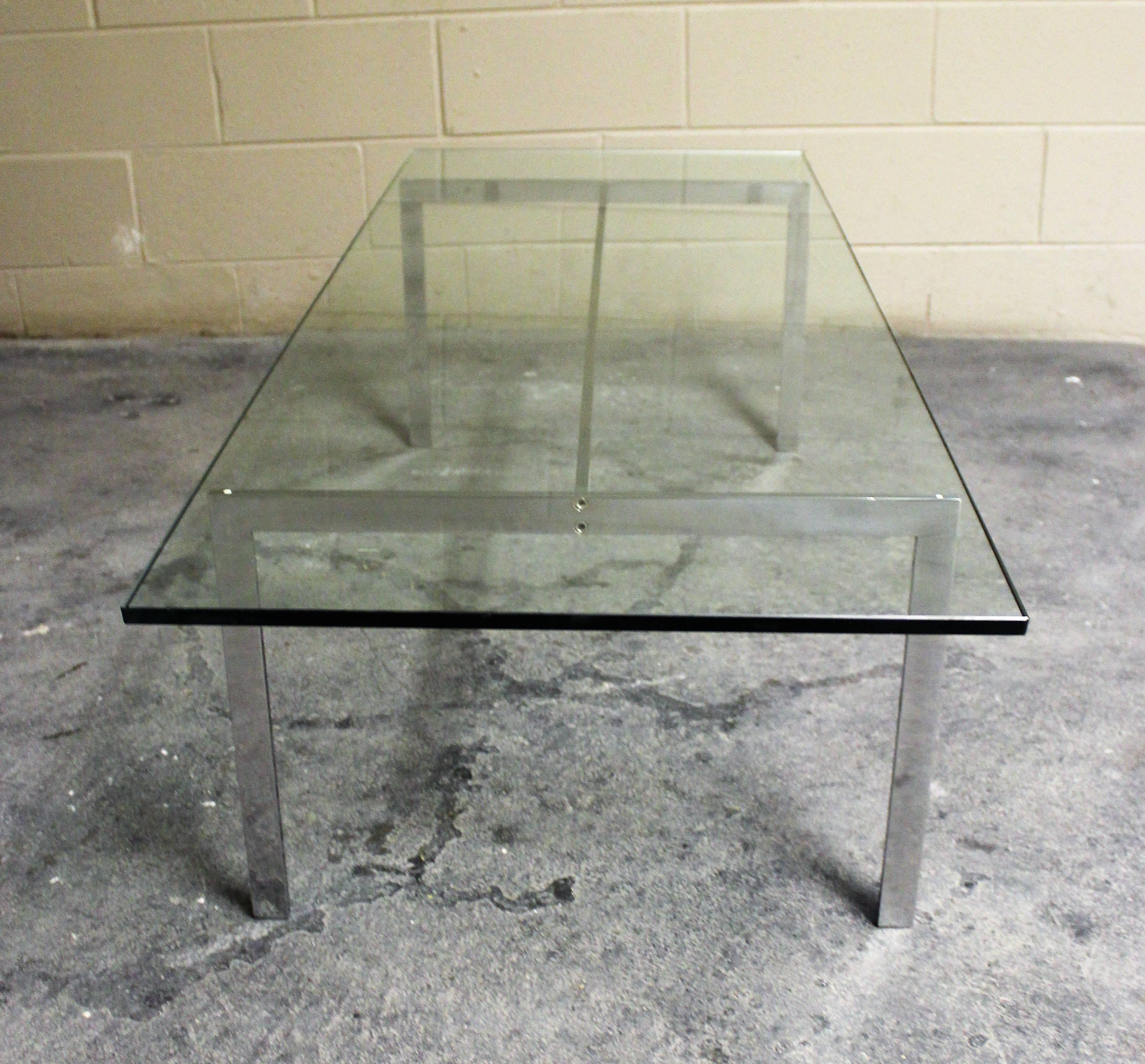 20th Century Danish Chrome Coffee Table for Georg Petersens