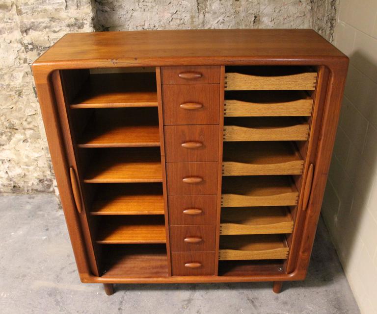 Danish Teak Gentleman's Chest/Dresser by Dyrlund at 1stDibs dyrlund