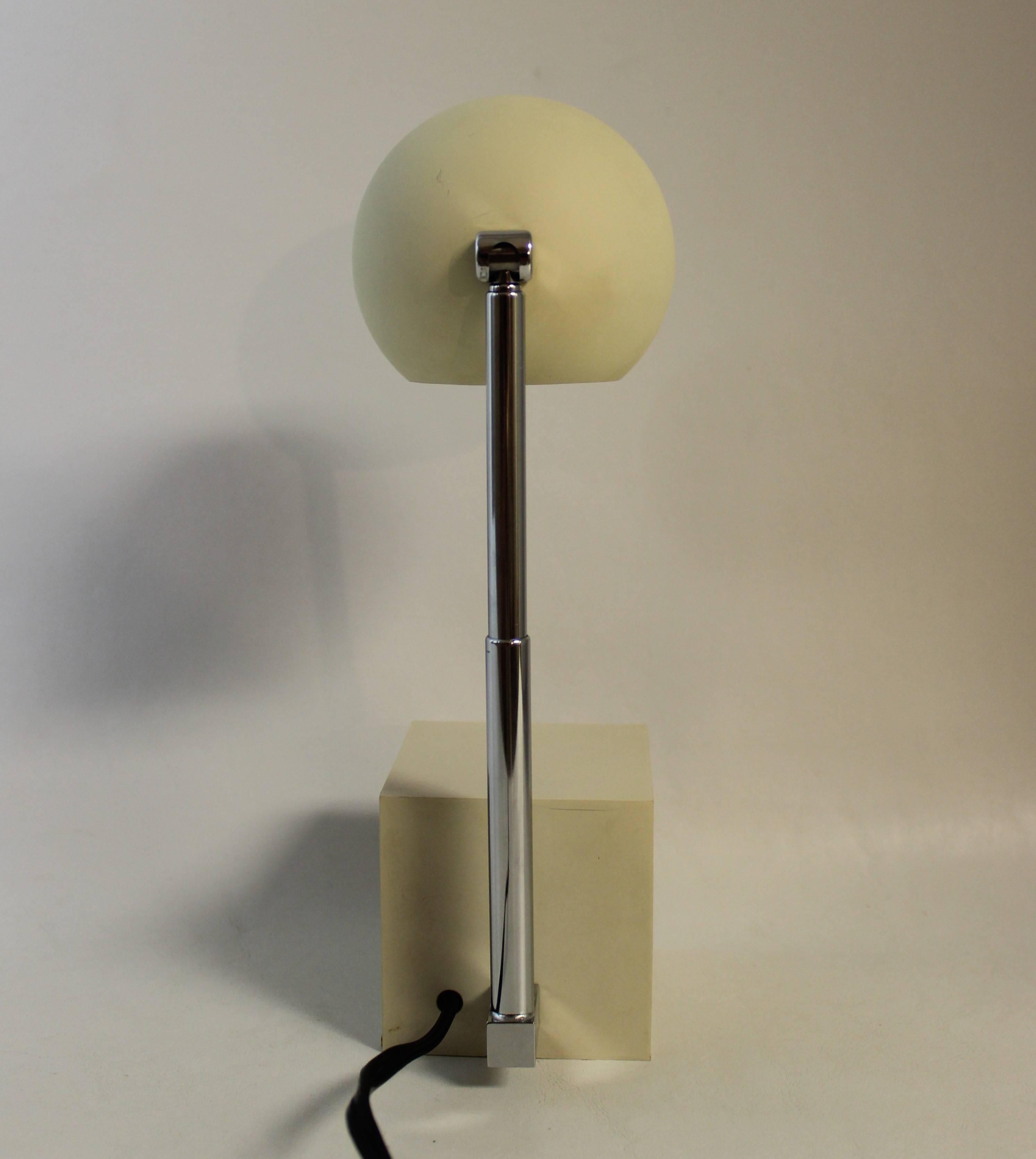 20th Century Michael Lax for Lightolier Lytegem Telescoping Task Lamp