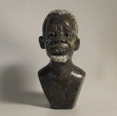 Scultura d'arte africana Shona della tribù Shona dello Zimbabwe
