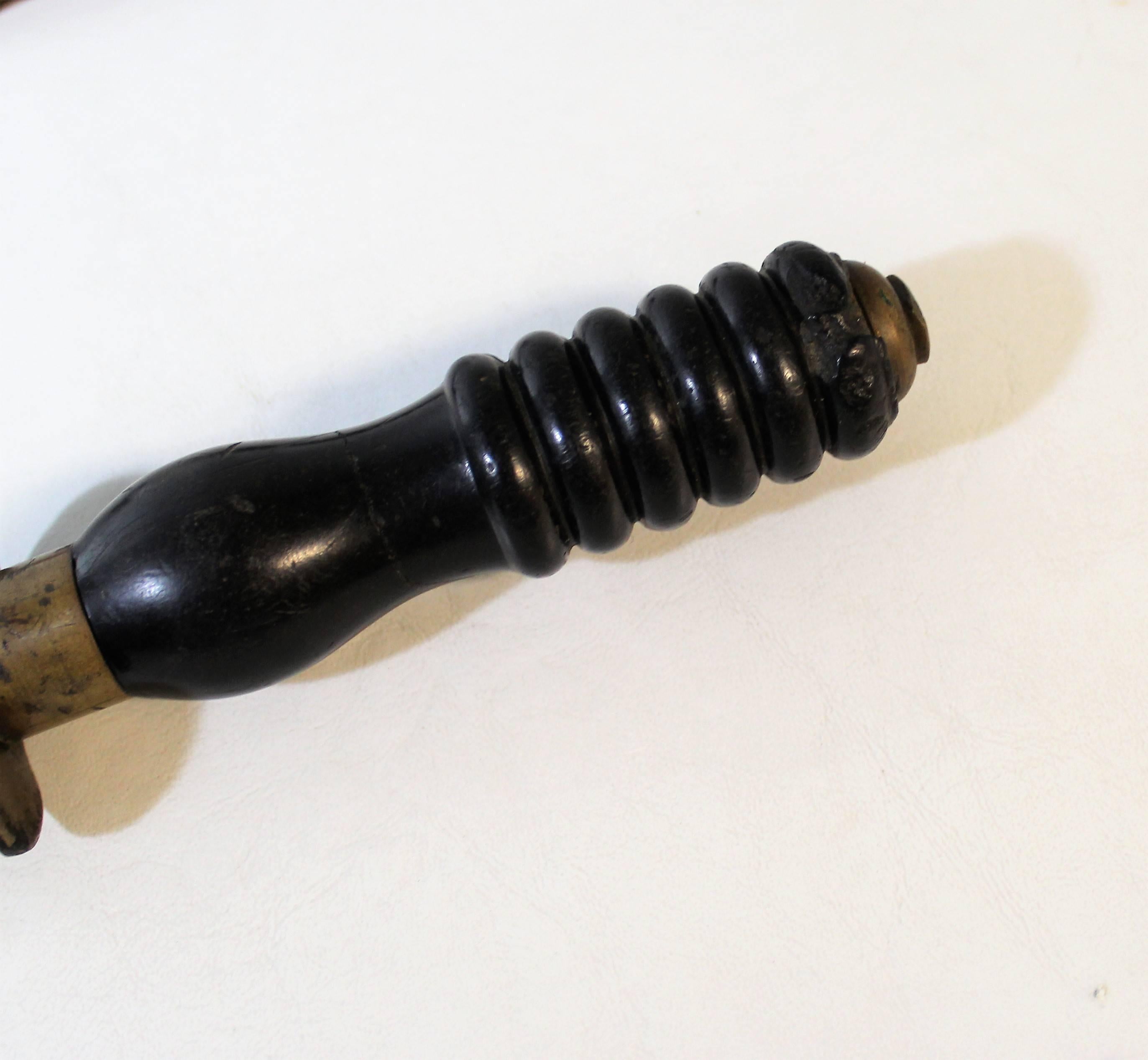 20th Century Siebe Gorman Military Diving Knife with Scabbard