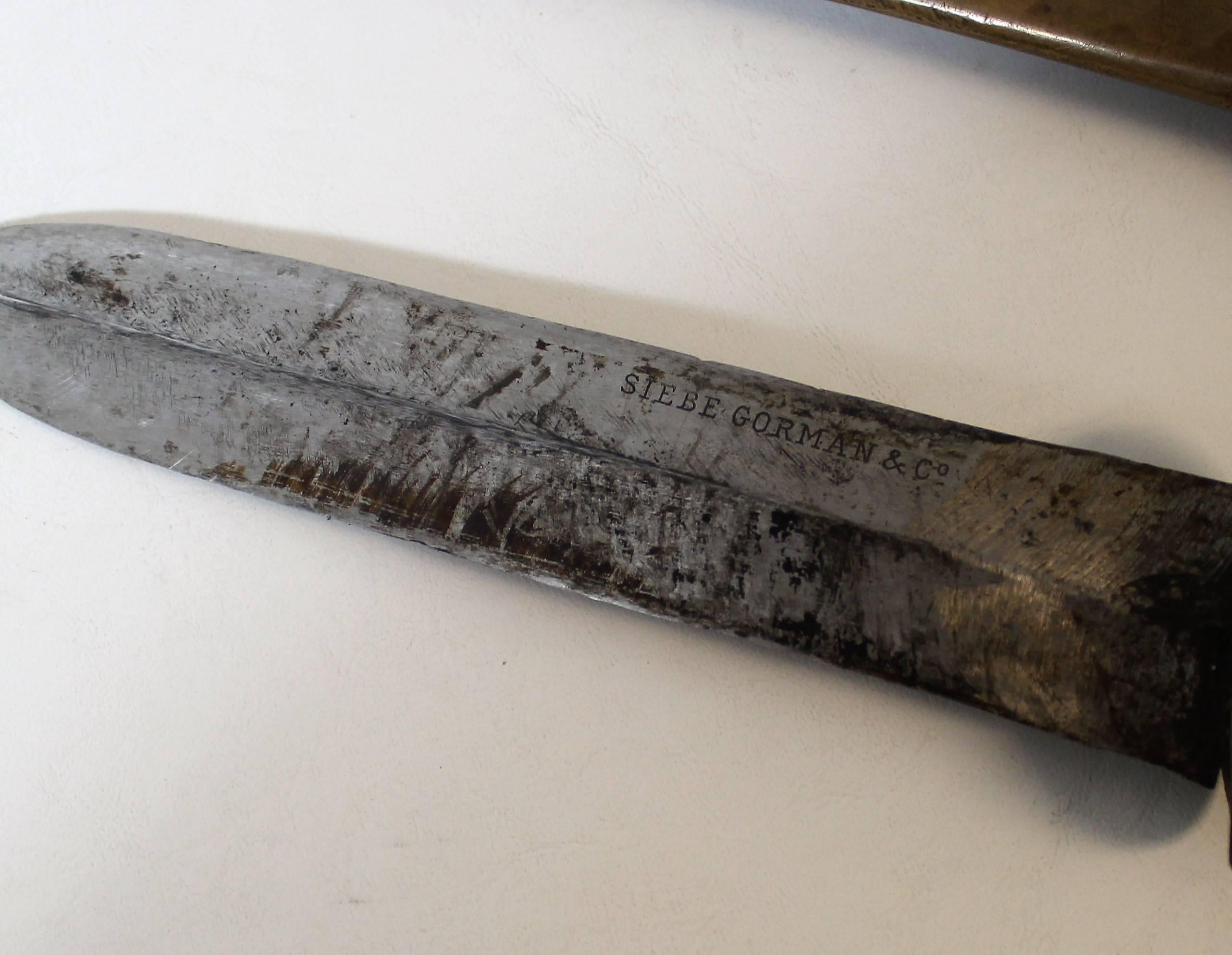 siebe gorman diving knife for sale
