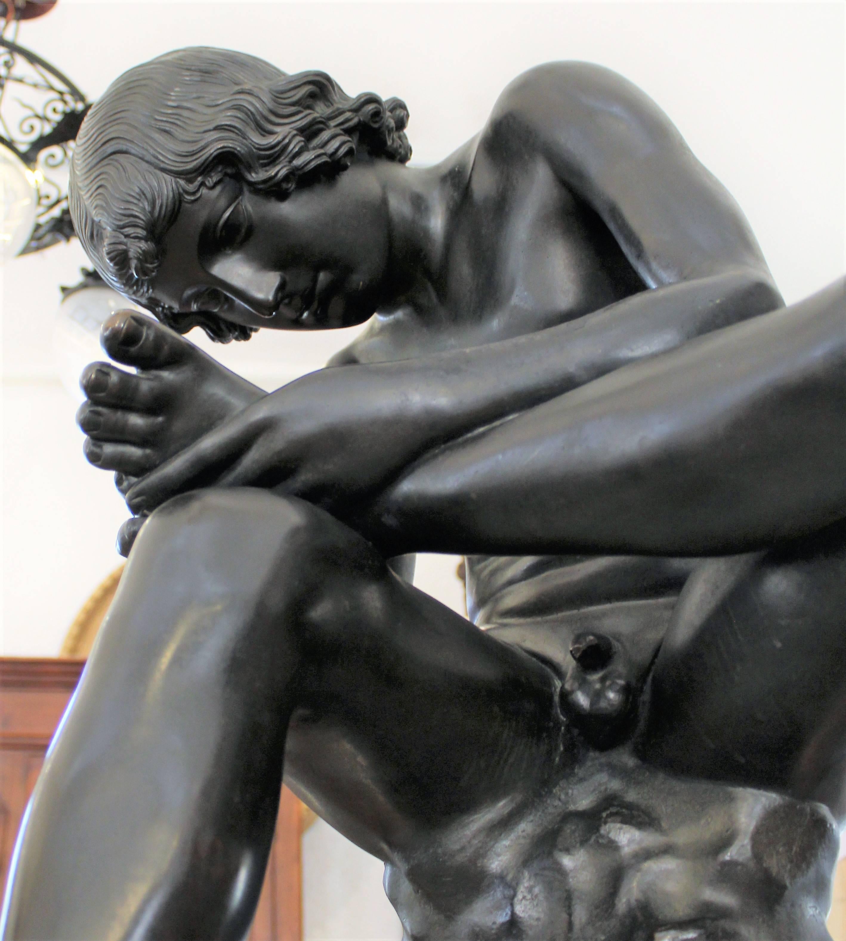 Grande scultura in bronzo 