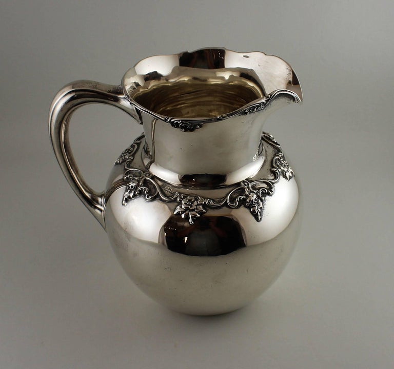 Gorham Sterling Silver Pitcher or Jug For Sale at 1stDibs