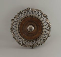 Set of Four Elkington Silver Plated Wine Coasters