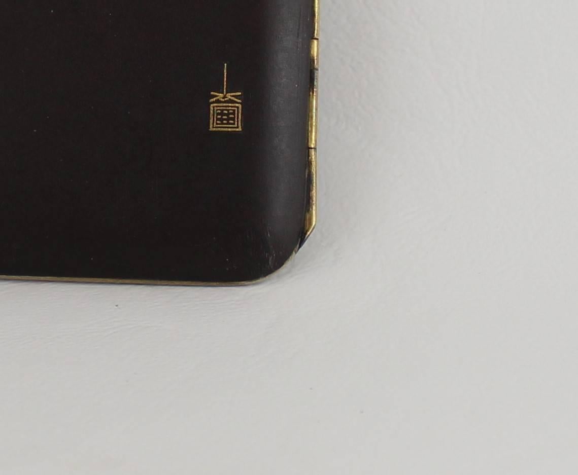 japanese damascene cigarette case