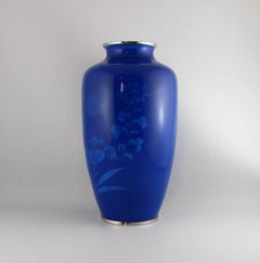 Japanese Wireless Cloisonne Vase