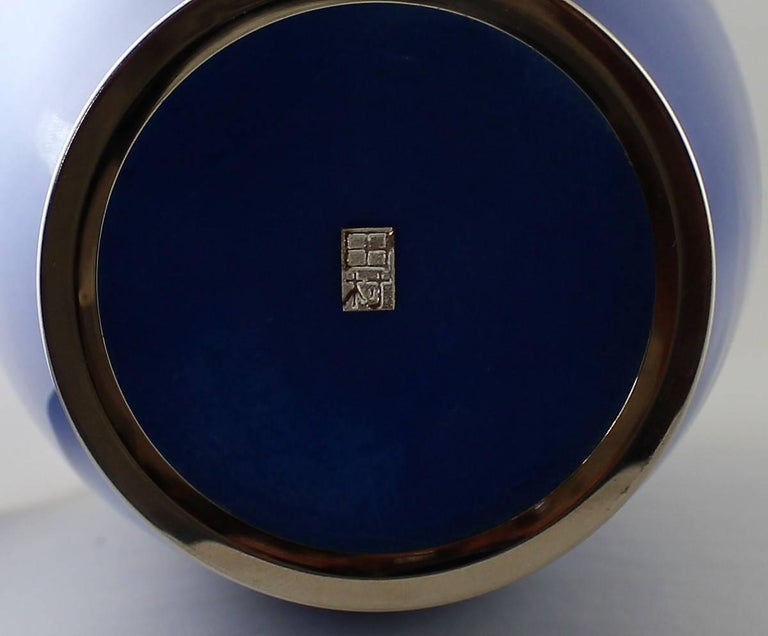 Japanese Wireless Cloisonne Vase For Sale at 1stDibs