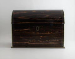 19th Century Wood Stationery Box