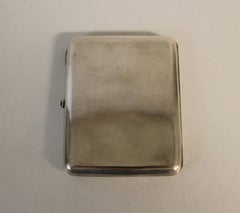 Russian Tsarist Silver and Gold Cigarette Case