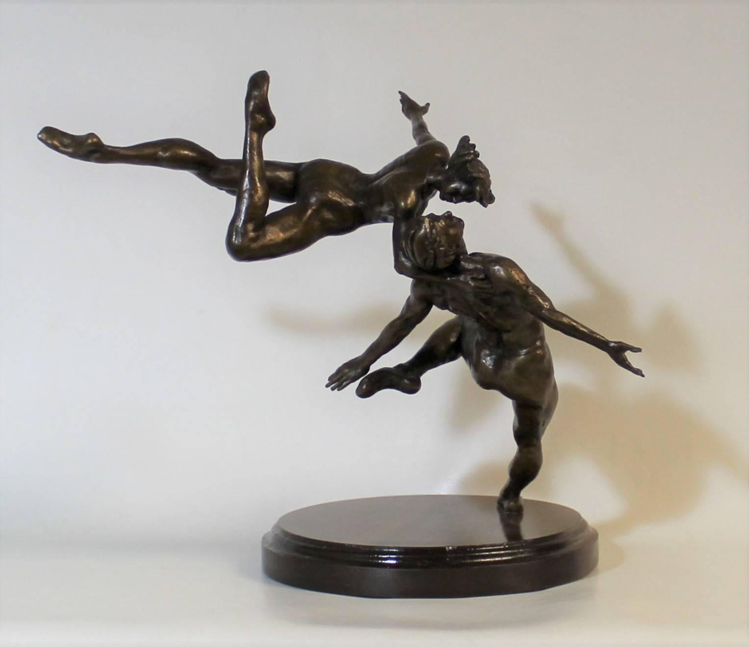 Canadian Andrew Benyei Ballet Dancers Bronze Sculpture