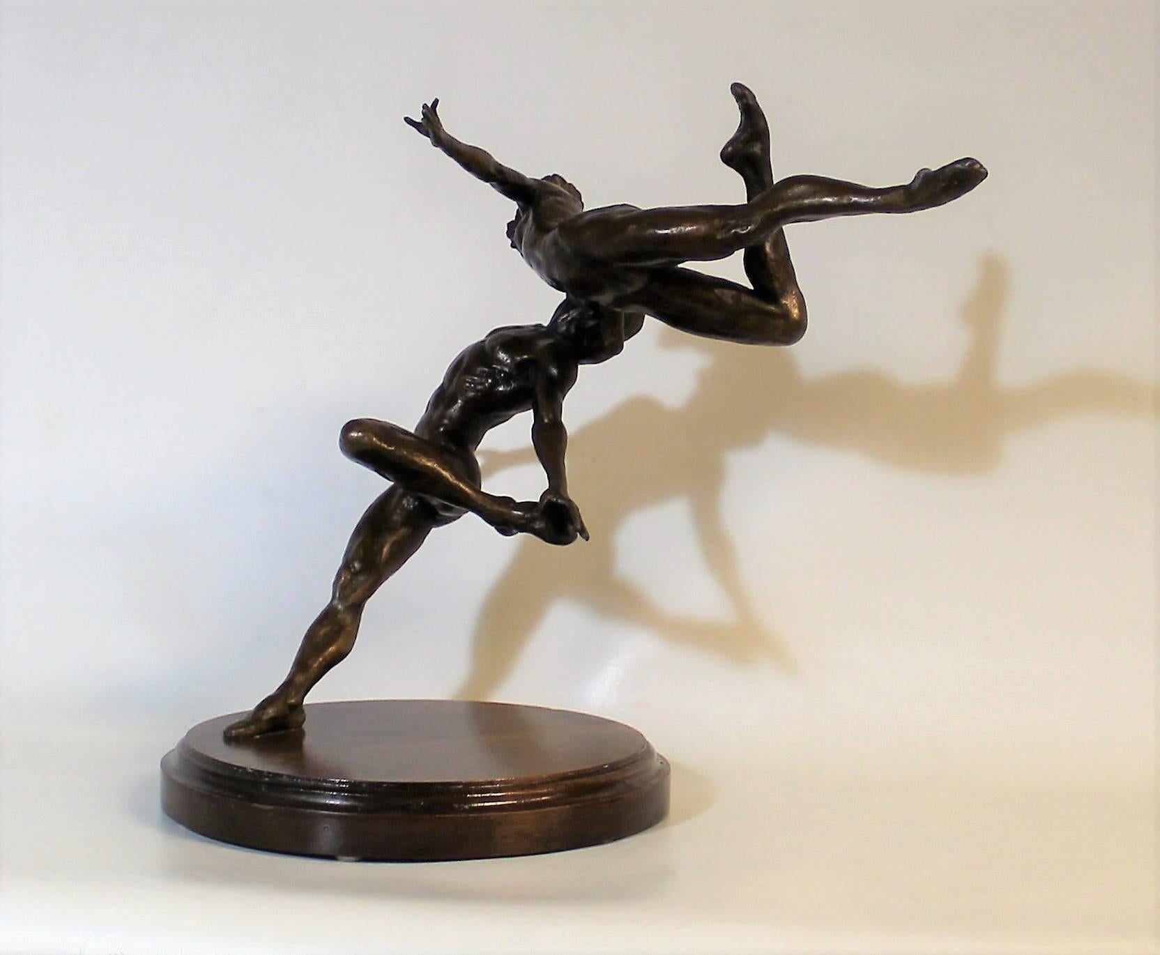 20th Century Andrew Benyei Ballet Dancers Bronze Sculpture