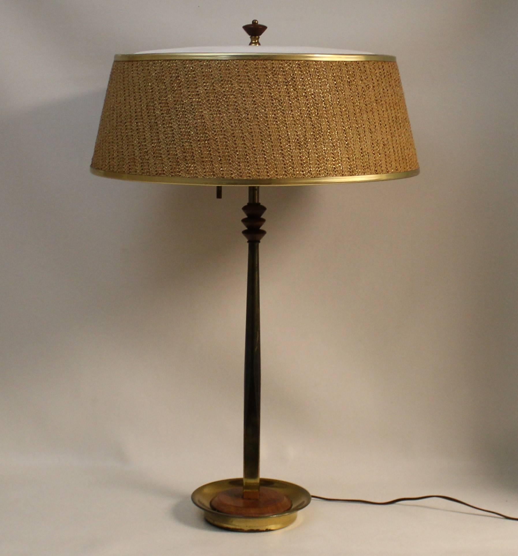 Mid-Century Modern Pair of Midcentury Lamps Attributed to Gerald Thurston