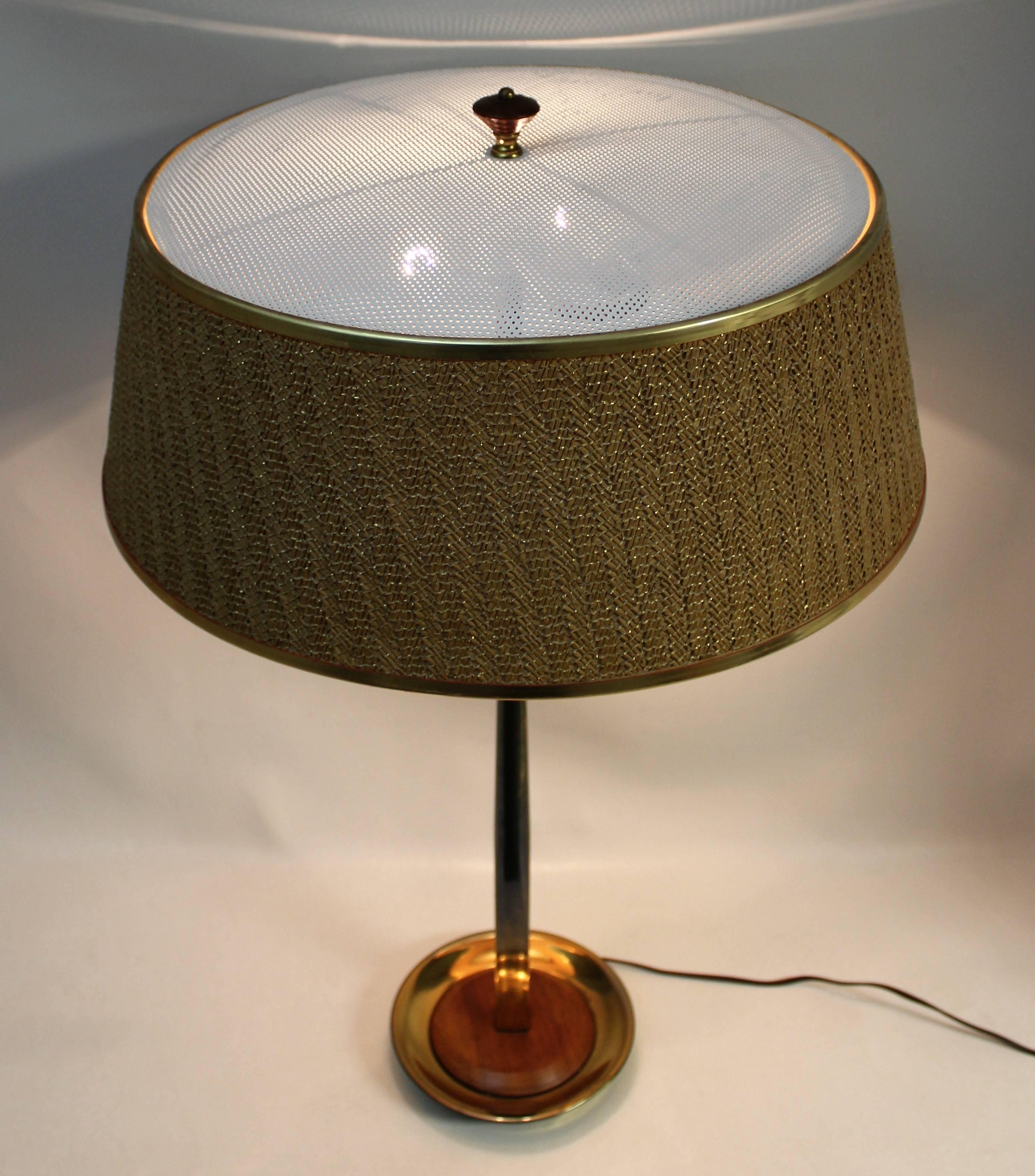 20th Century Pair of Midcentury Lamps Attributed to Gerald Thurston