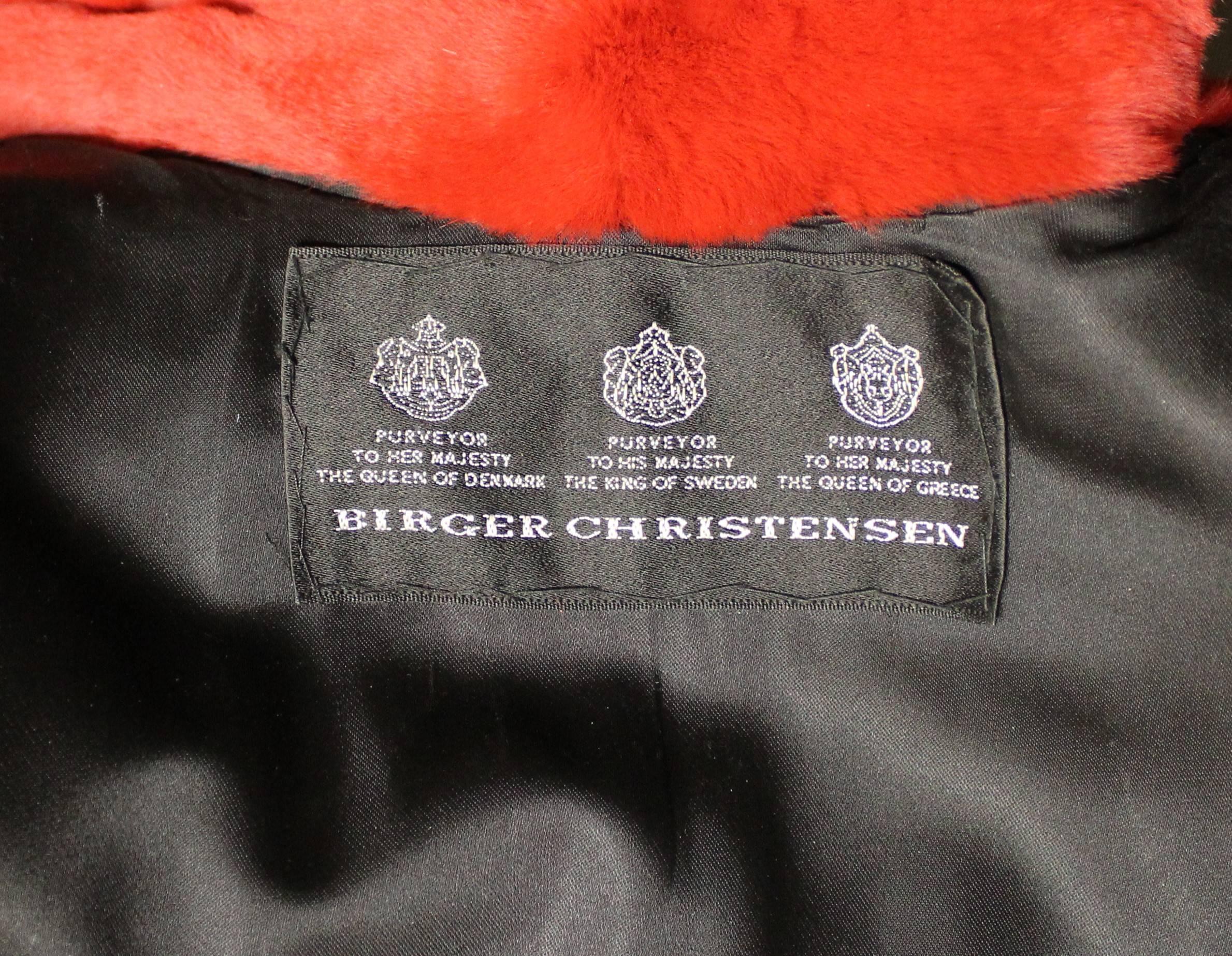 Sable Fur Coat by Birger Christensen For Sale 1