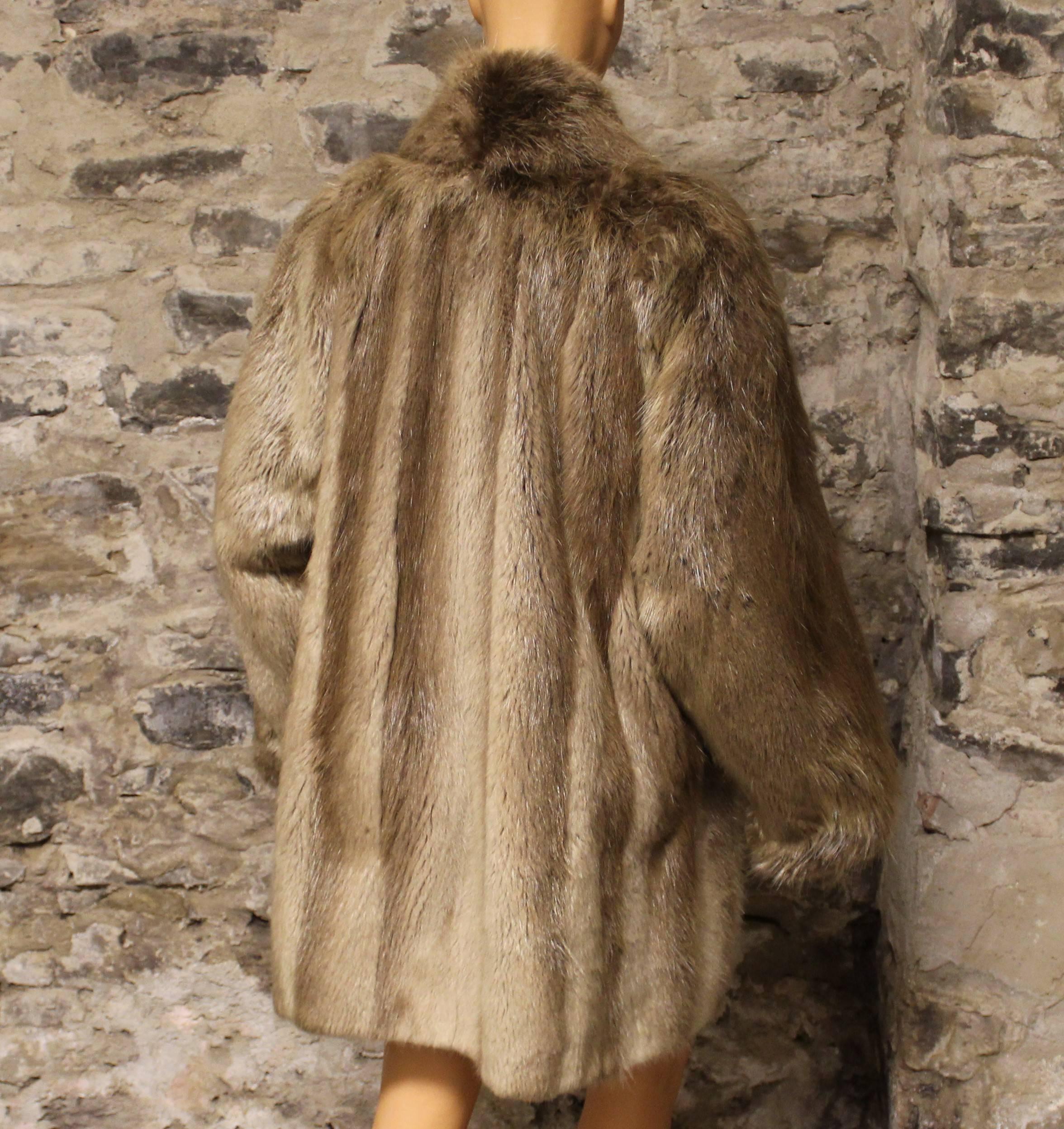 beaver fur coats