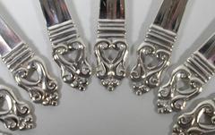 'Royal Danish' Sterling Silver Spoons by Alfred G. Kintz for International