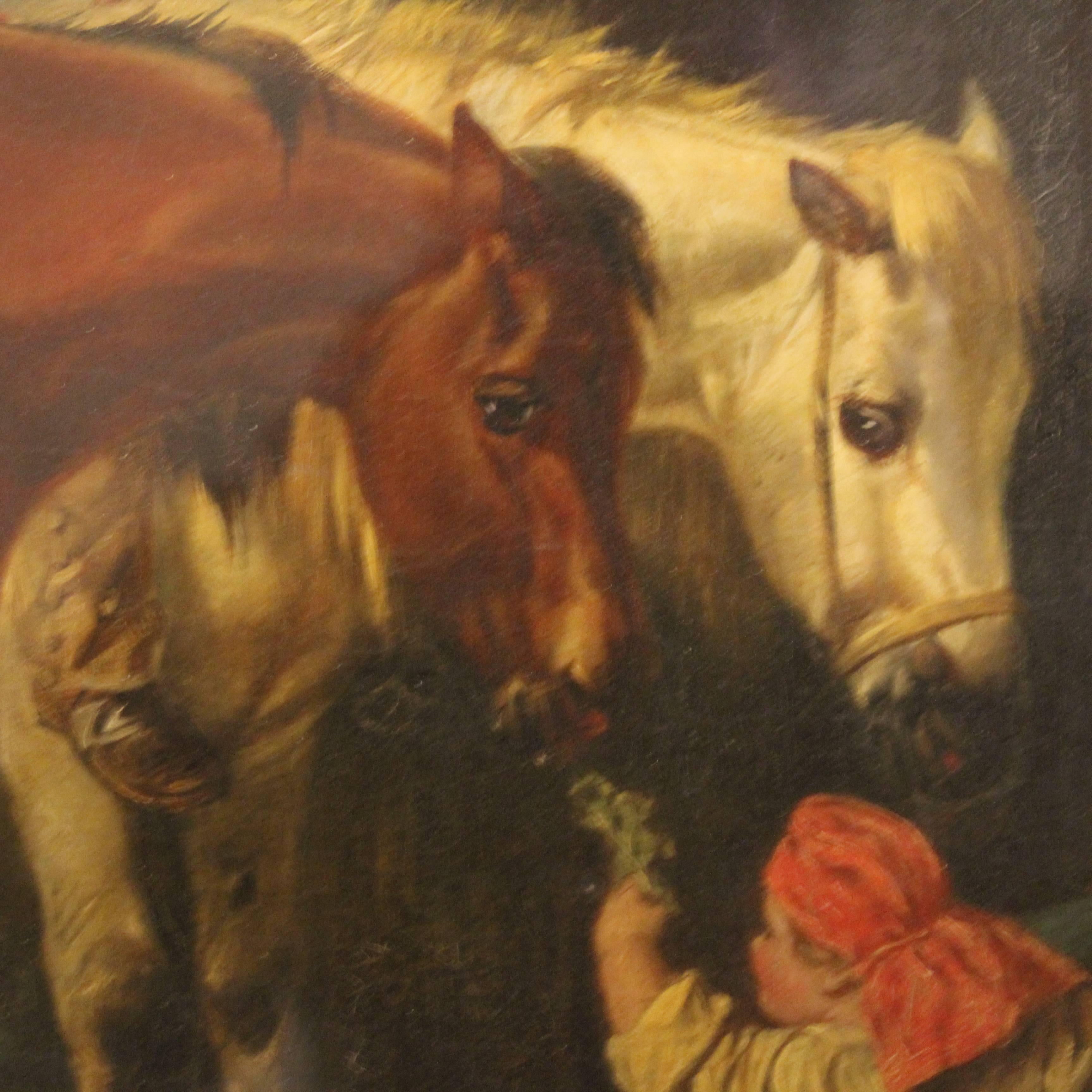 Scottish Thomas Faed Painting