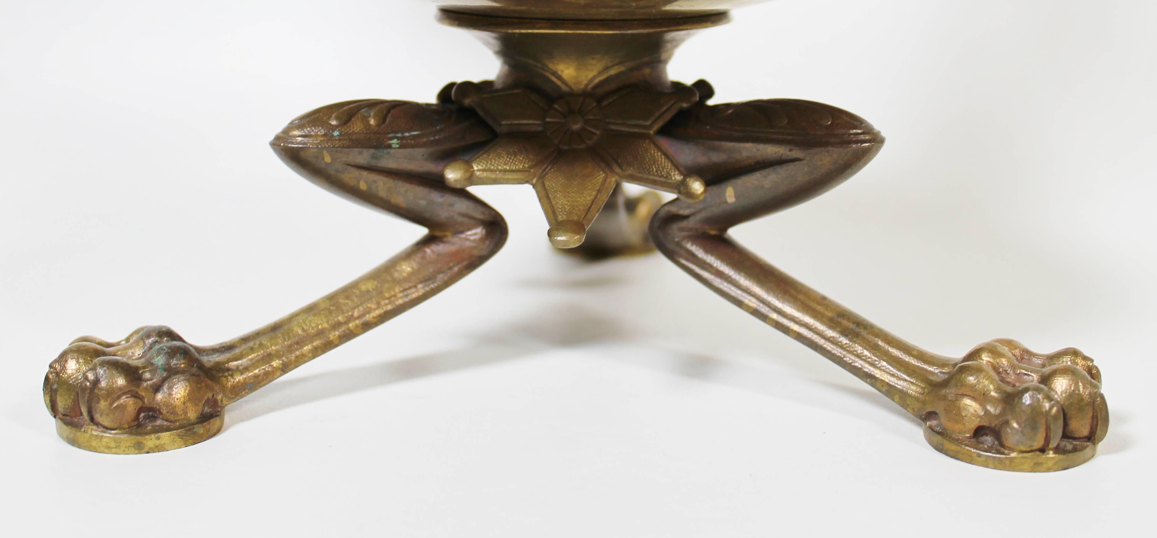 Bronze French Empire Style Candelabrum In Good Condition For Sale In Hamilton, Ontario