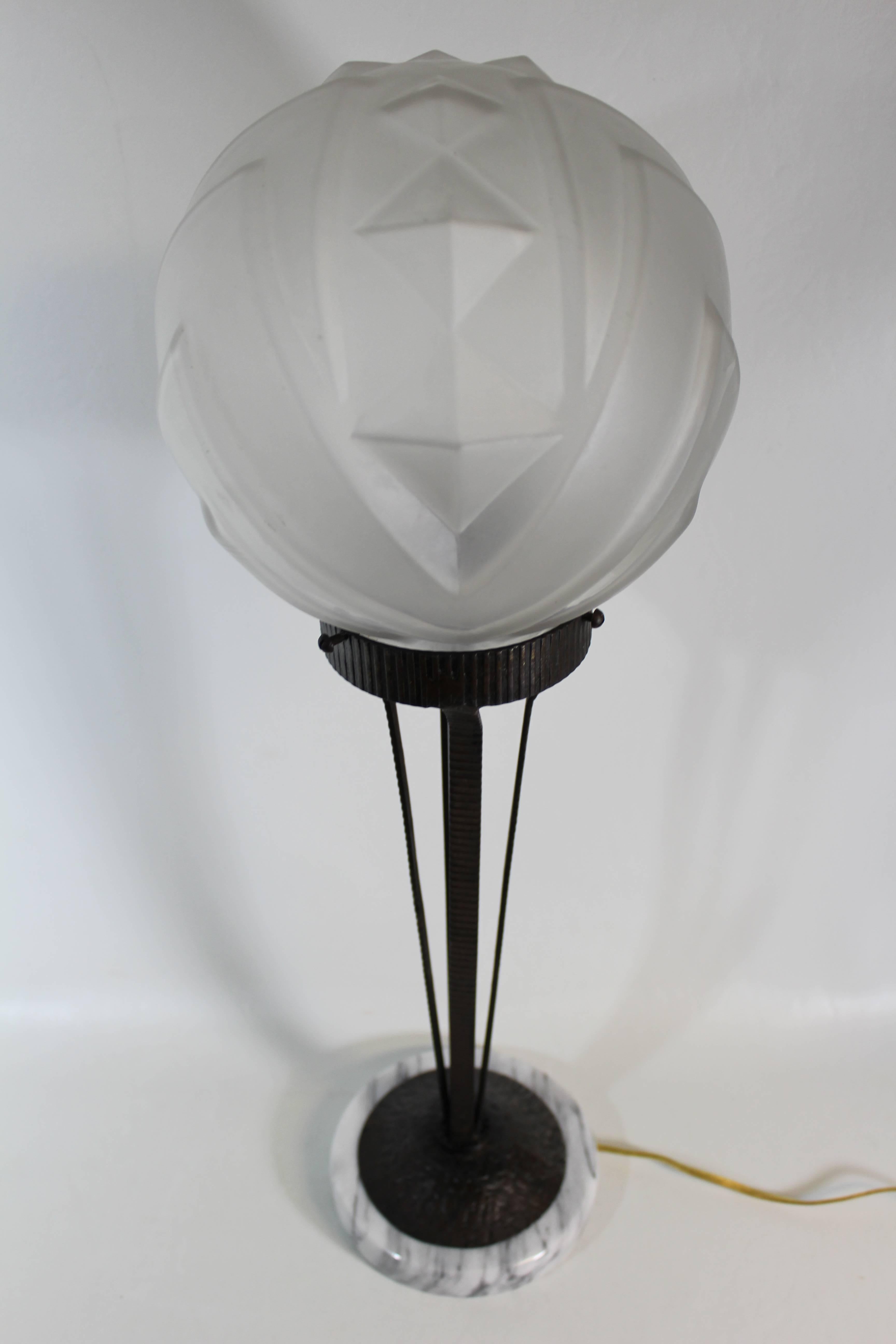 20th Century Art Deco Table Lamp