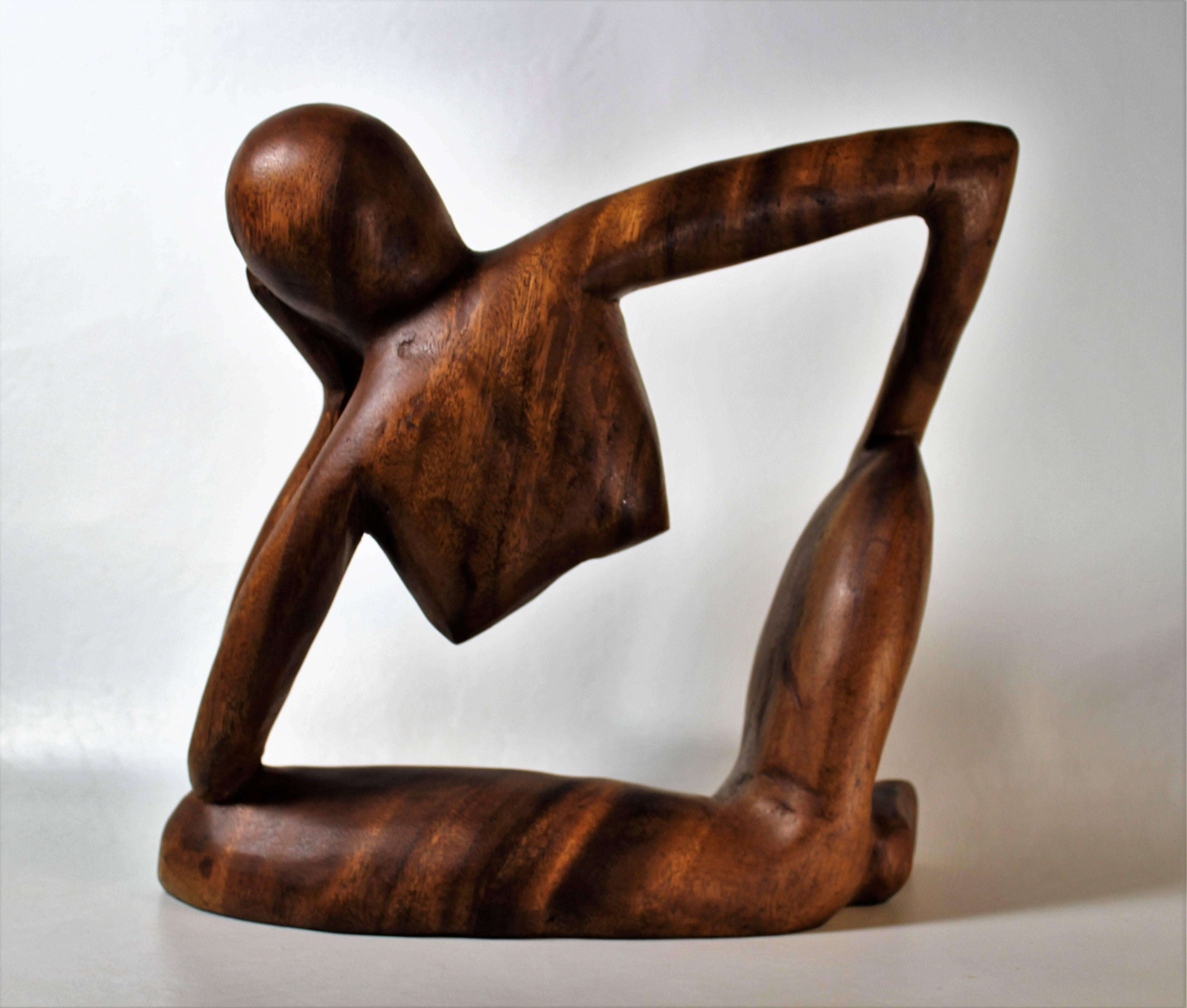 teak sculpture