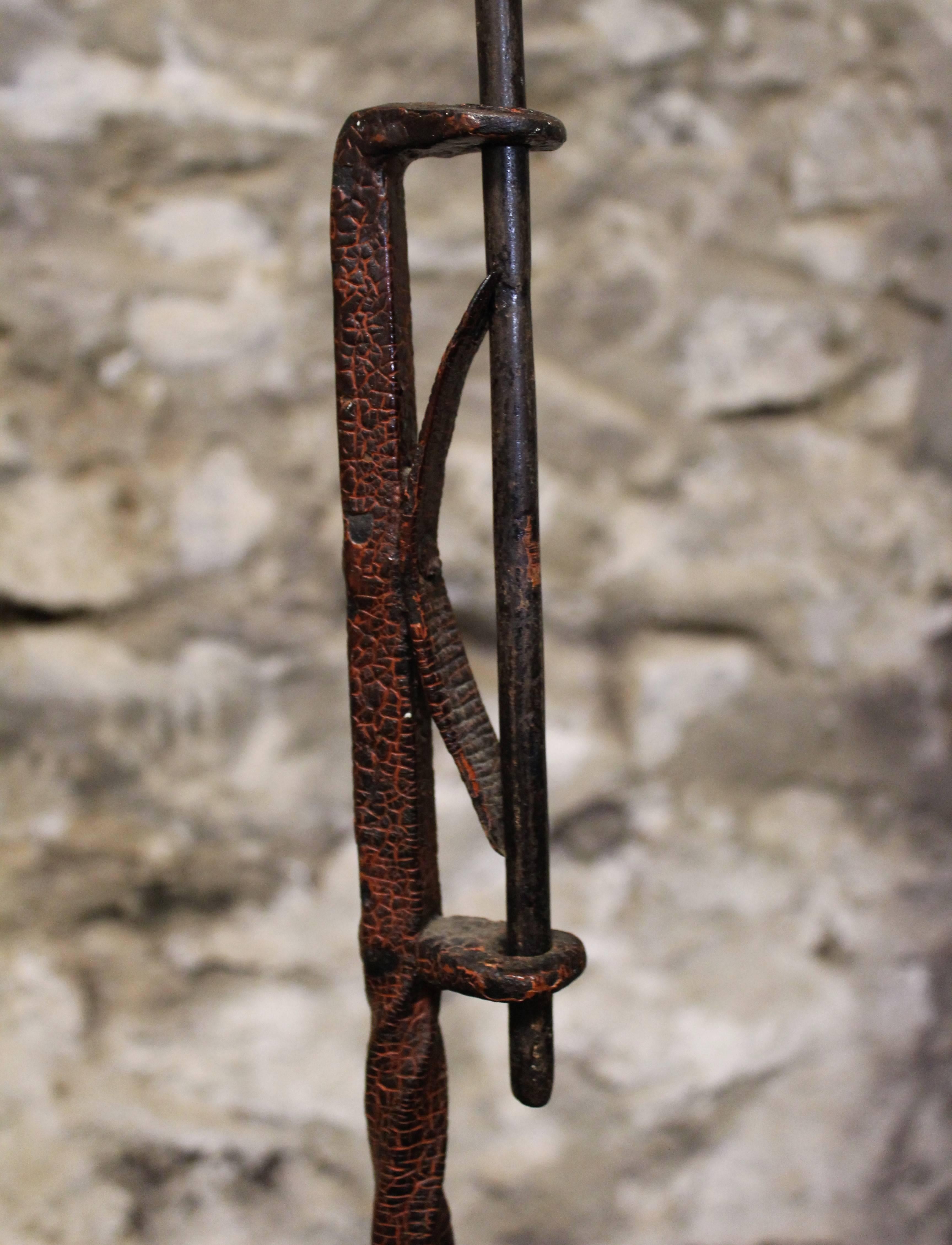 wrought iron candle holders