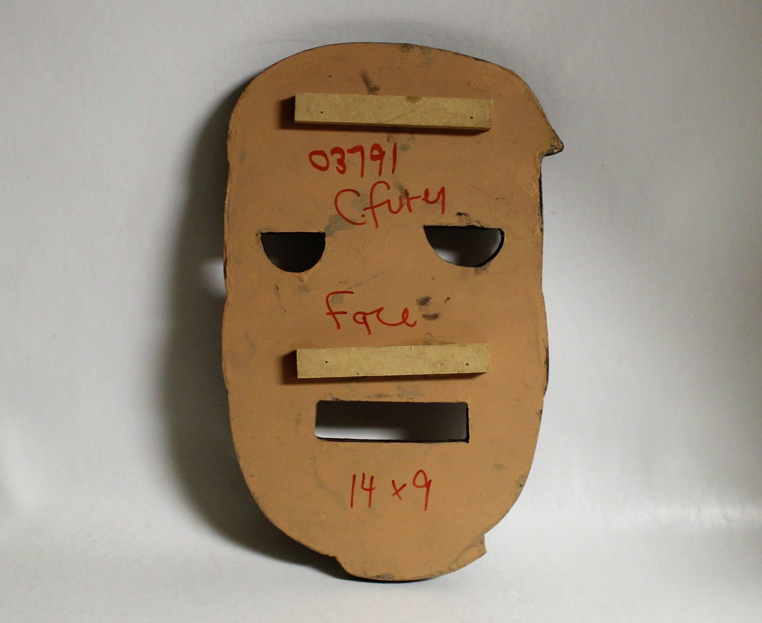 Conrad Furey Mask Carving

Conrad Furey (Canadian 1954-2008).

Conrad Furey grew up in Baie Verte in a family of 11 children; his father worked as a fisherman, logger, trucker and miner. The artist's enduring subjects intertwine the themes of his