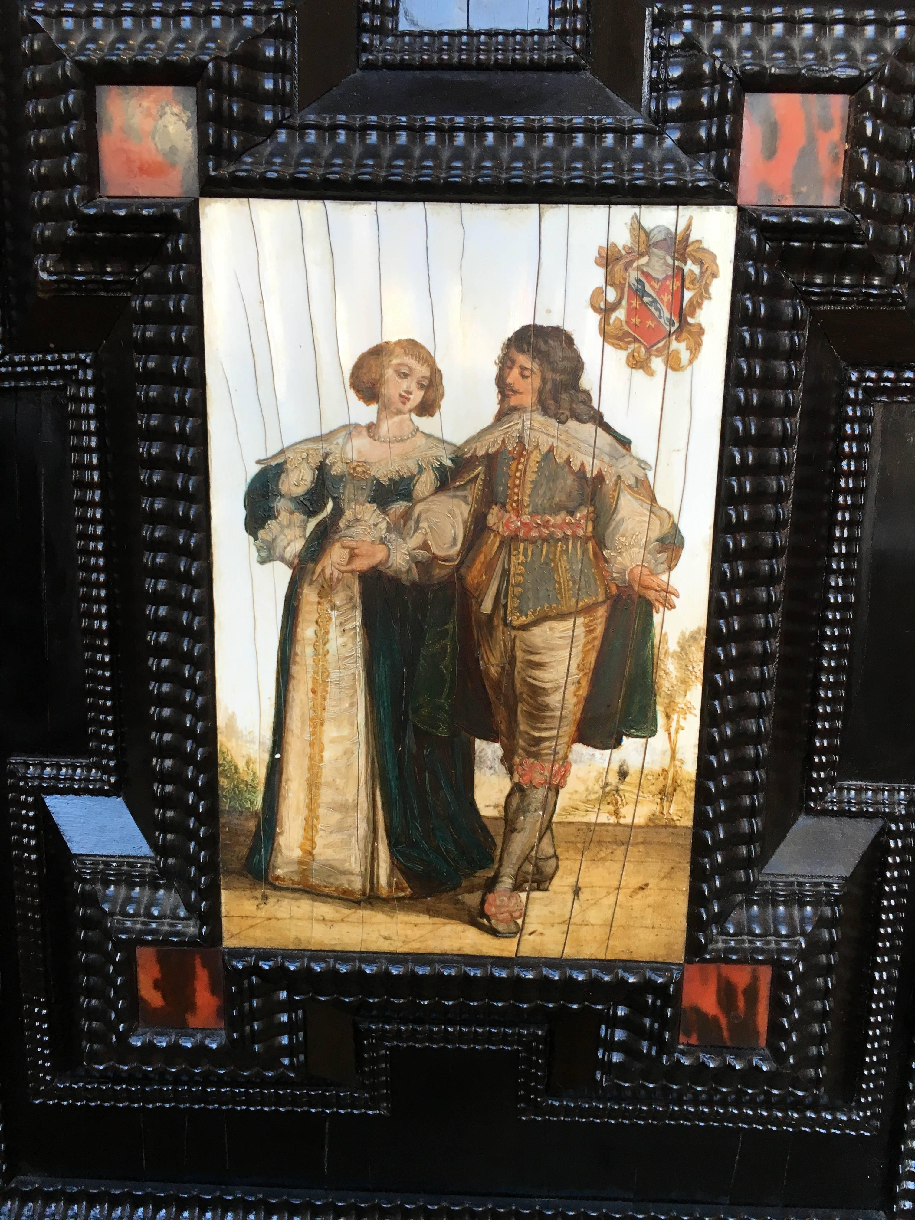 17th Century Rare Flemish Cabinet For Sale 1