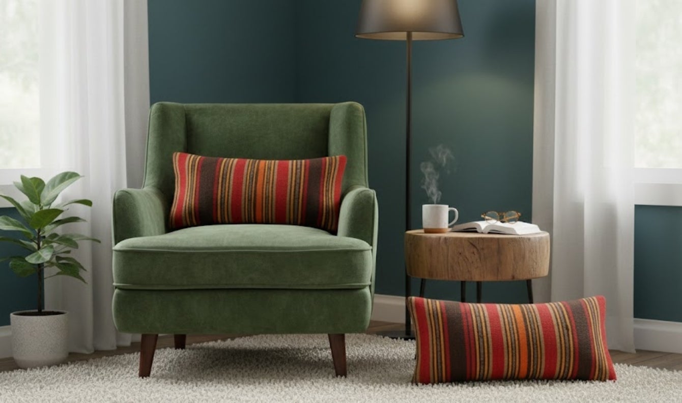 SET DI 2 - Copricuscini Kilim fatti a mano. Un paio di fodere per cuscini lombari in vendita