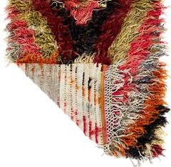 Dazzling Angora Mohair Tulu Rug