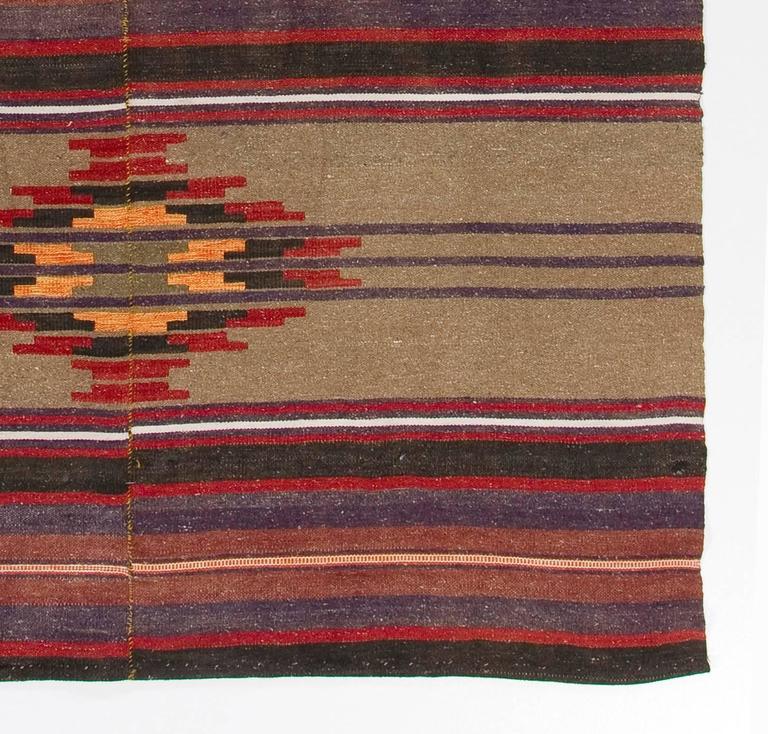 Nomadic Anatolian FlatWeave Kilim Rug For Sale at 1stdibs
