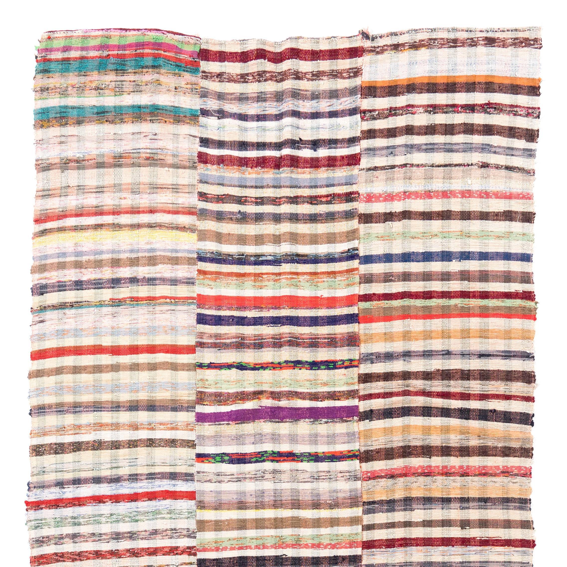 These authentic flat-weaves (Kilims) from Eastern Turkey were handwoven by Nomads to be used as floor coverings in their tents and winter homes. They were made to use for everyday life rather than re-sale and export purposes and today they are very