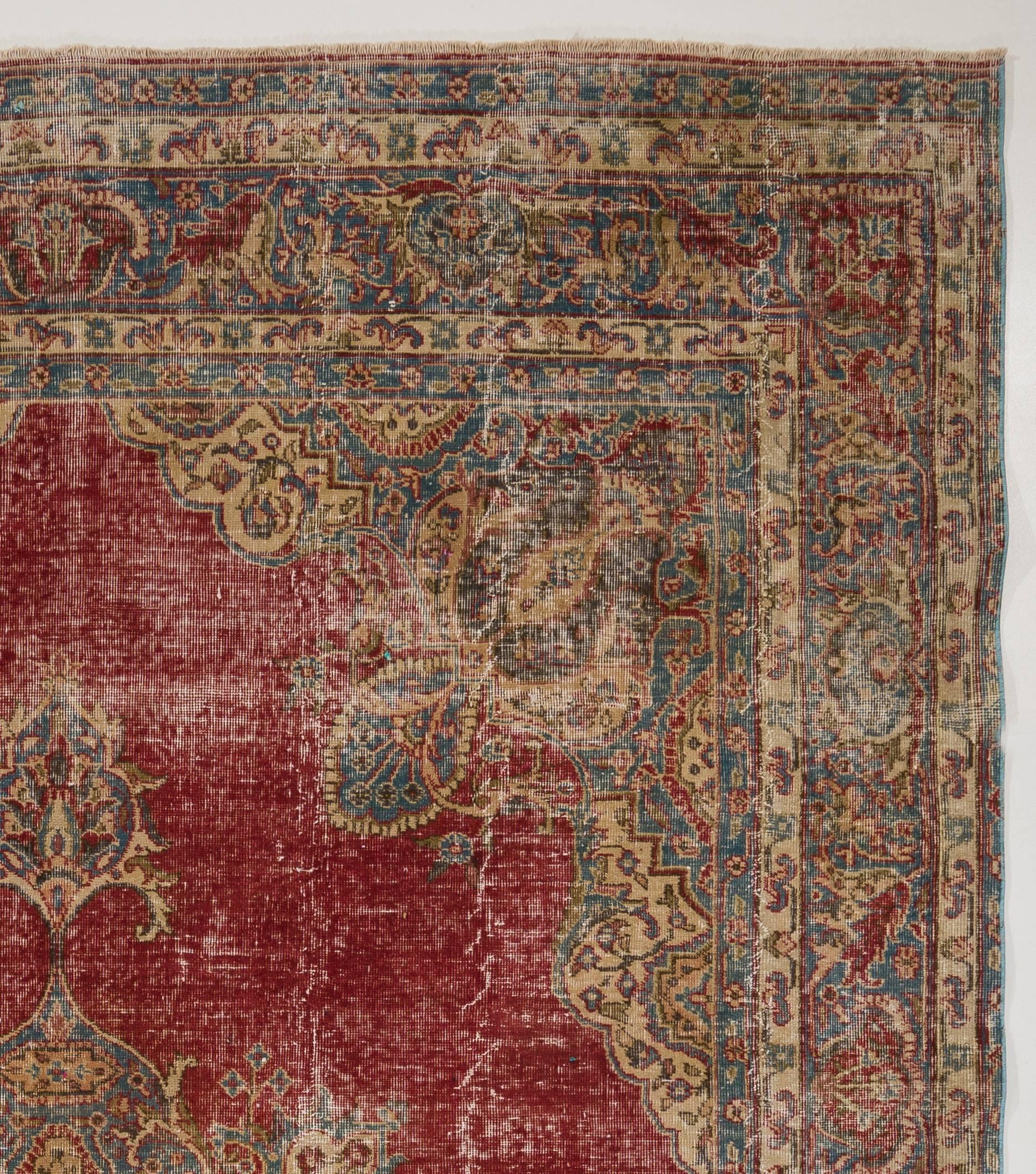 distressed turkish rugs